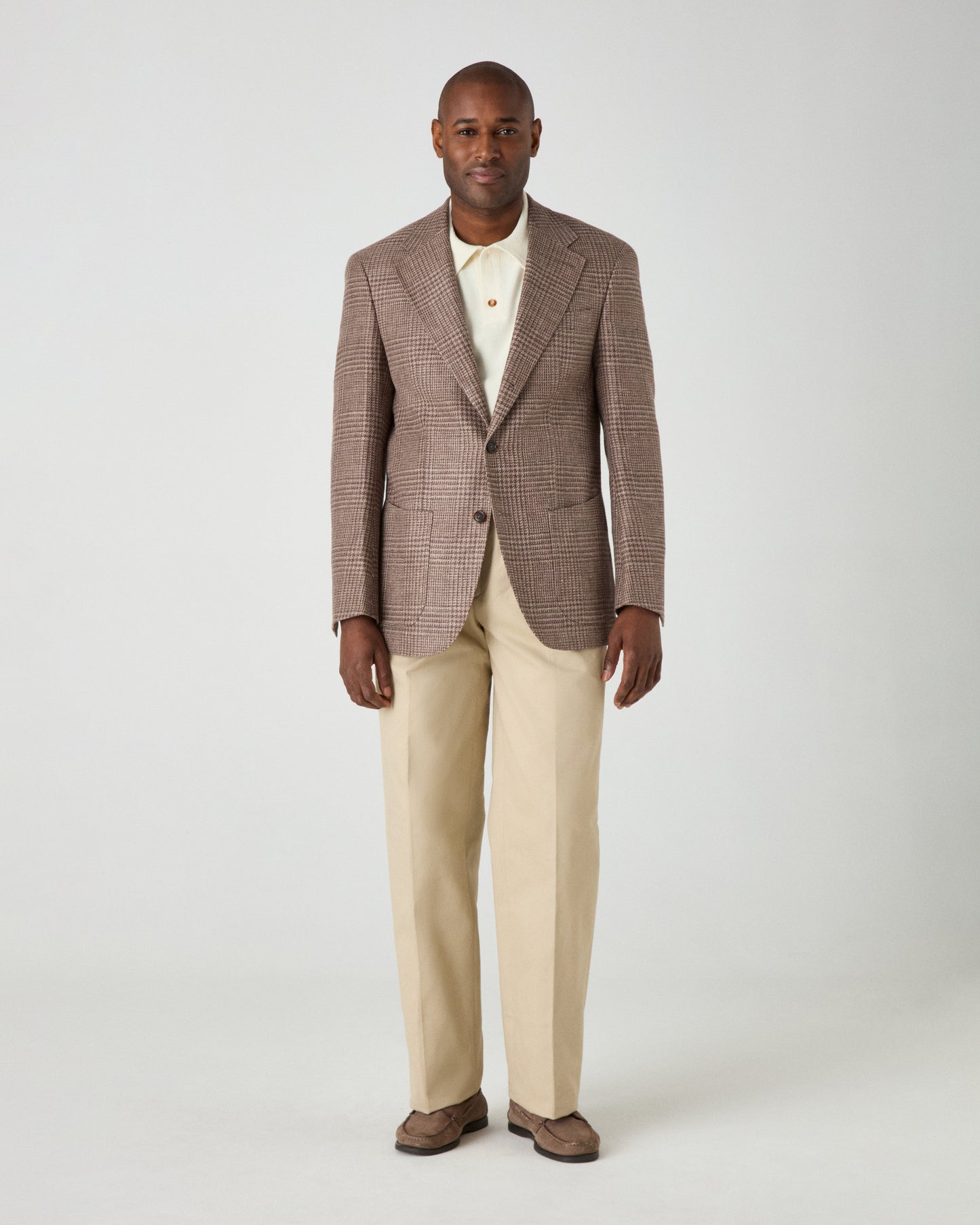 Dag Sport Summer Tweed Jacket - Brown/Nougat Berg & Berg