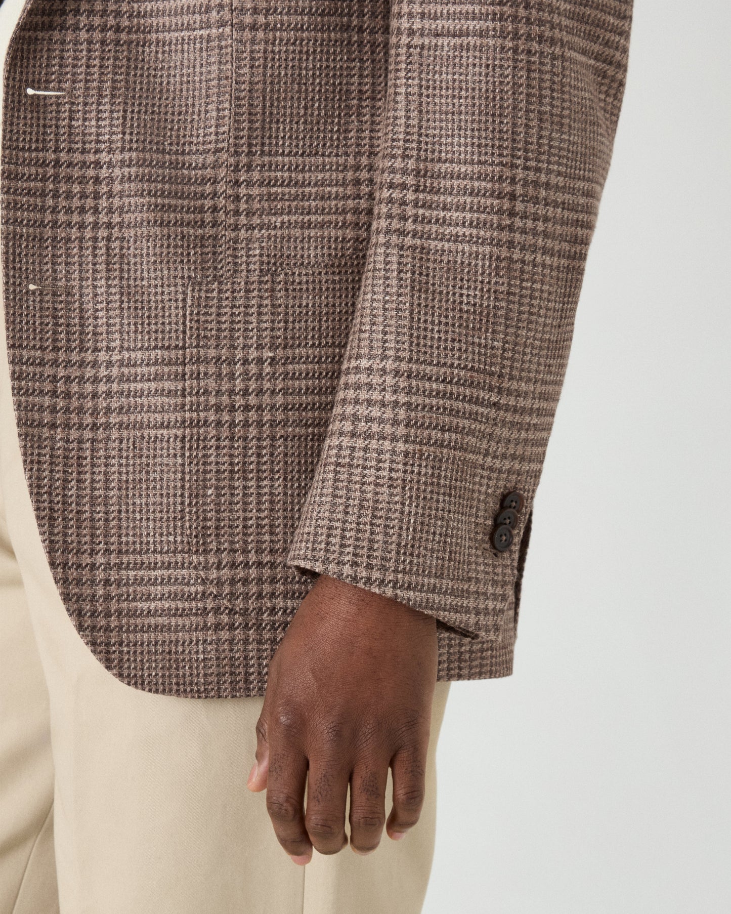 Dag Sport Summer Tweed Jacket - Brown/Nougat Berg & Berg