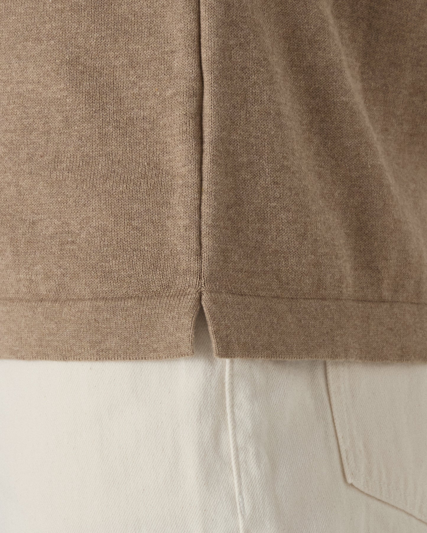 Bo Knitted T-Shirt - Hazel Brown Berg & Berg