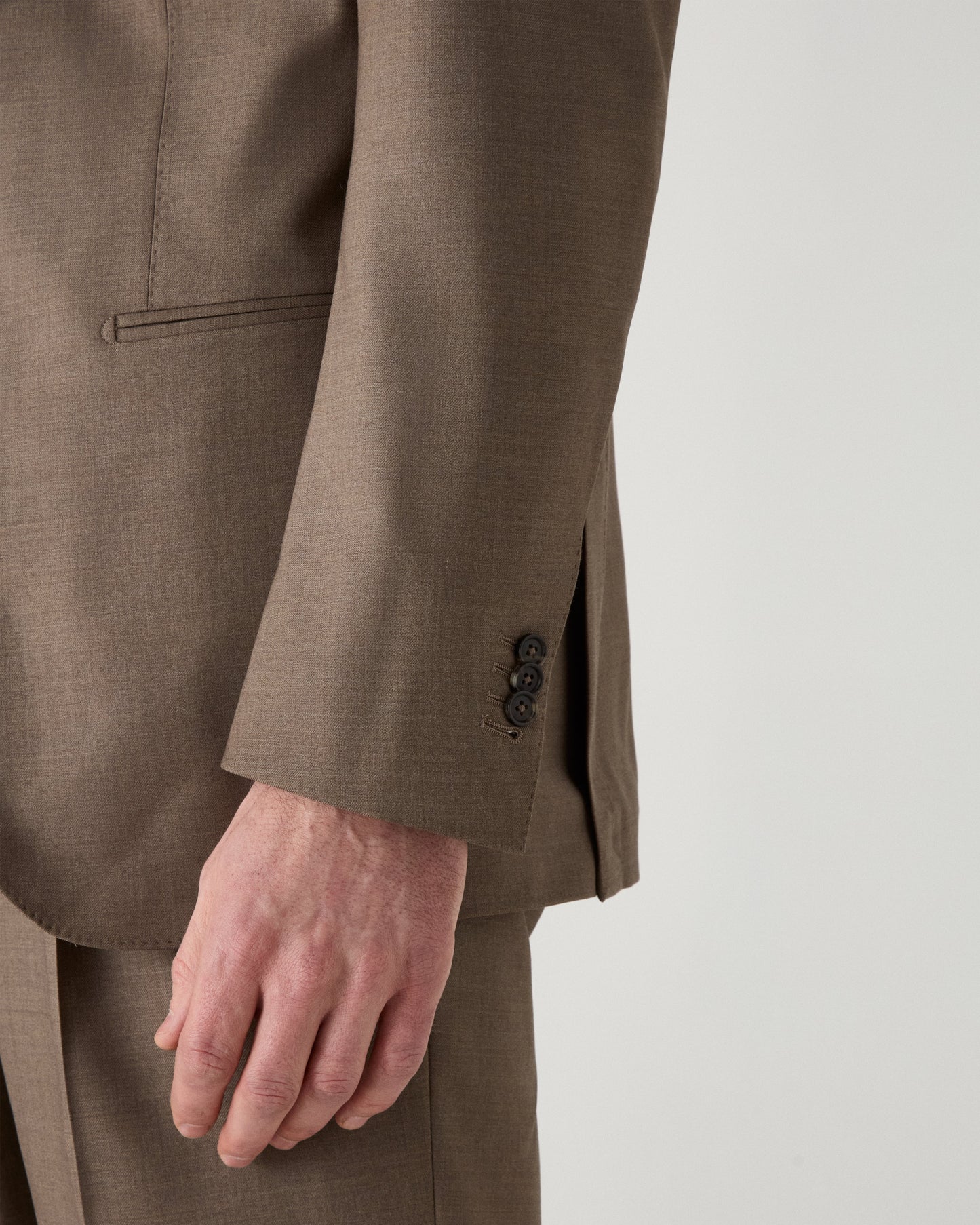 Dag Twill Suit - Taupe Berg & Berg