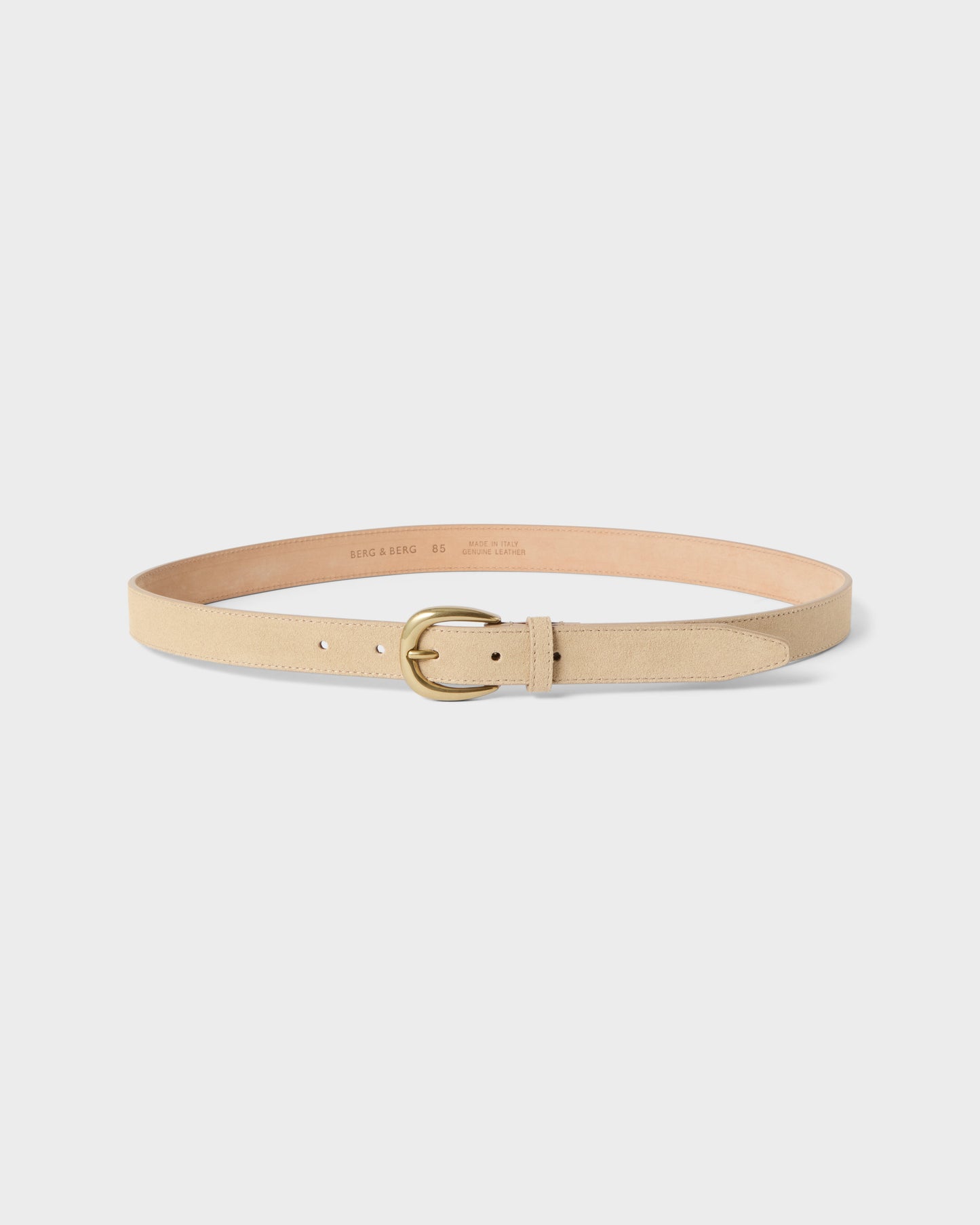 Suede Belt - Milkshake Berg & Berg