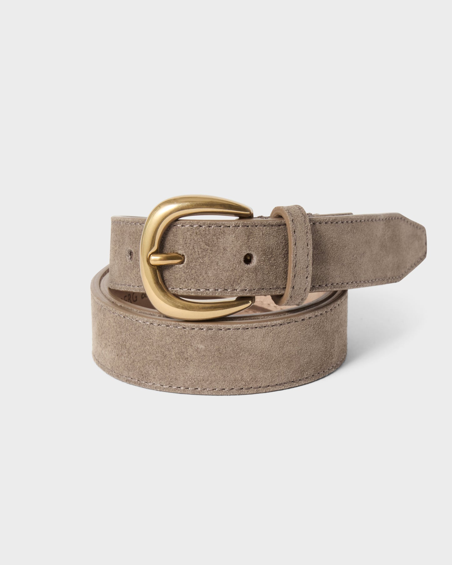 Suede Belt - Taupe Berg & Berg