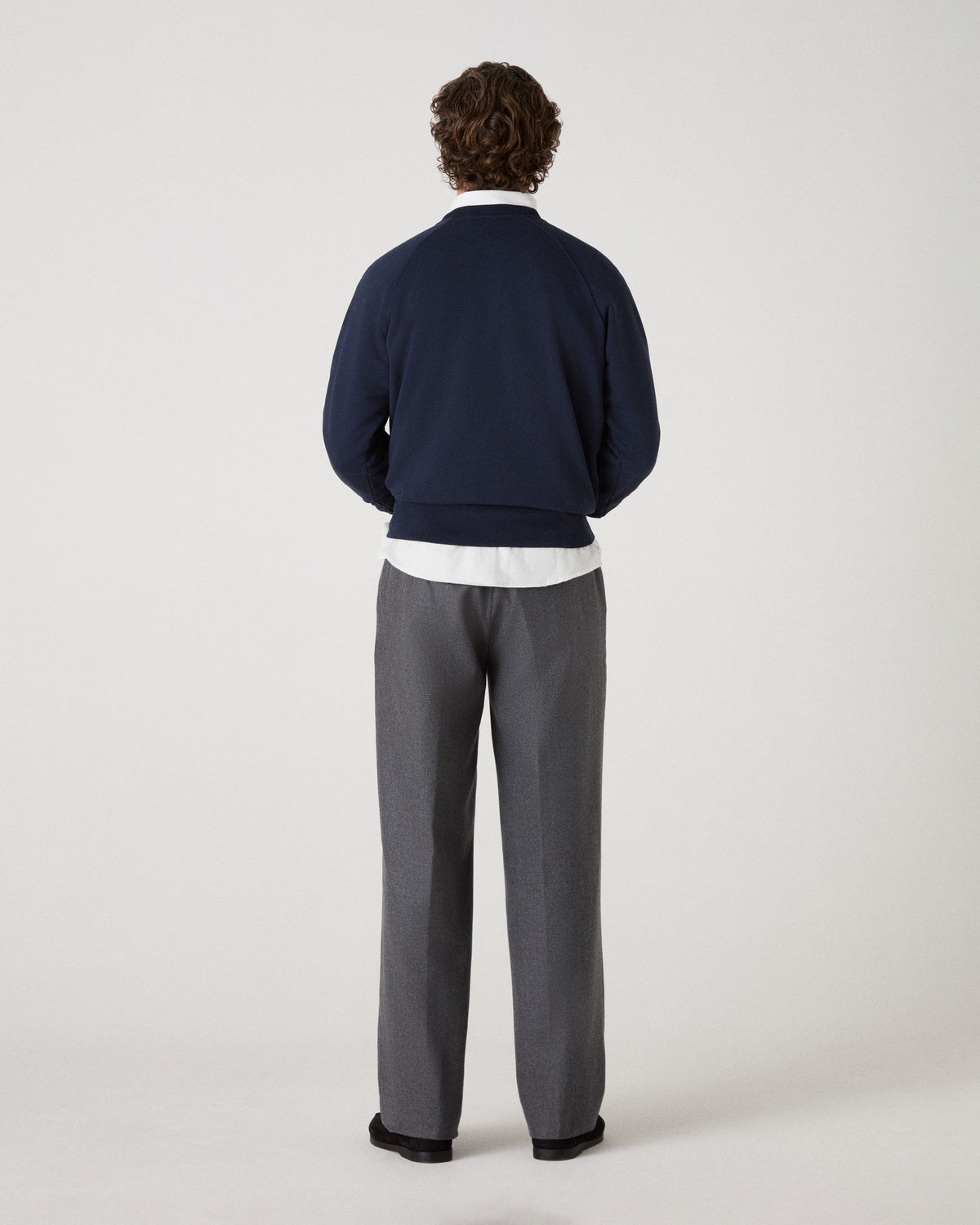 Tommy Raglan Sweatshirt - Navy Berg & Berg