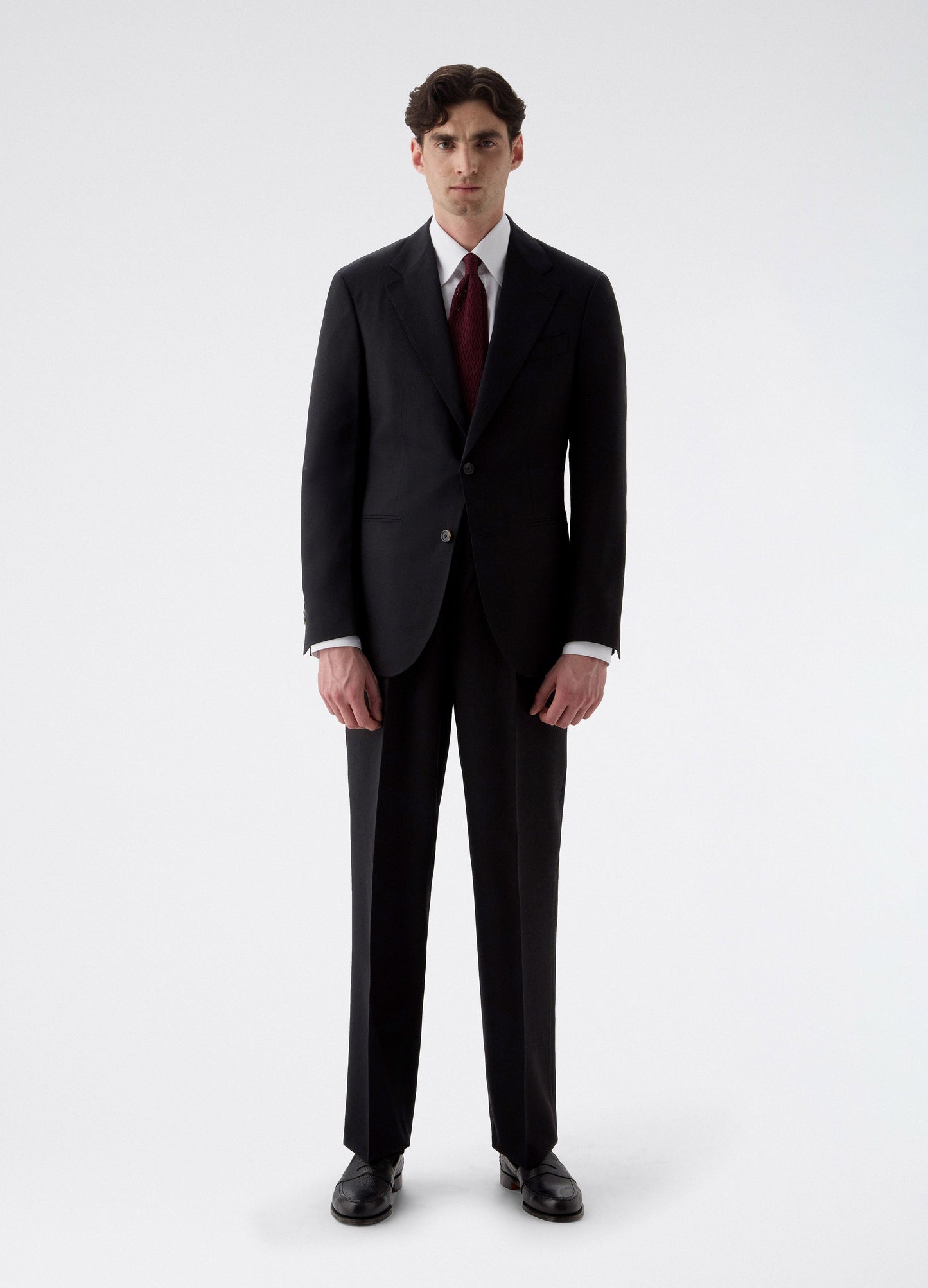 Don High Twist Suit Jacket - Black | Berg & Berg