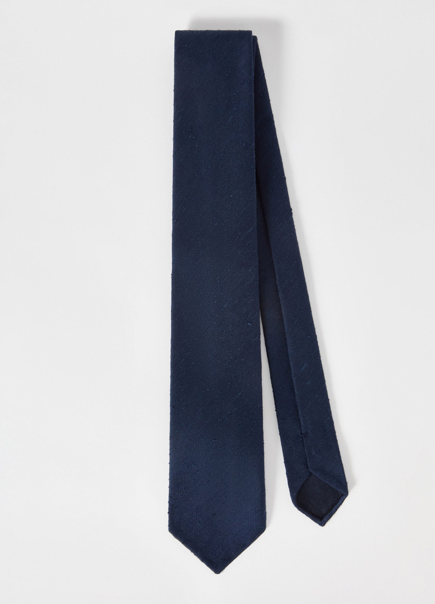 Shantung Tie - Navy Berg & Berg