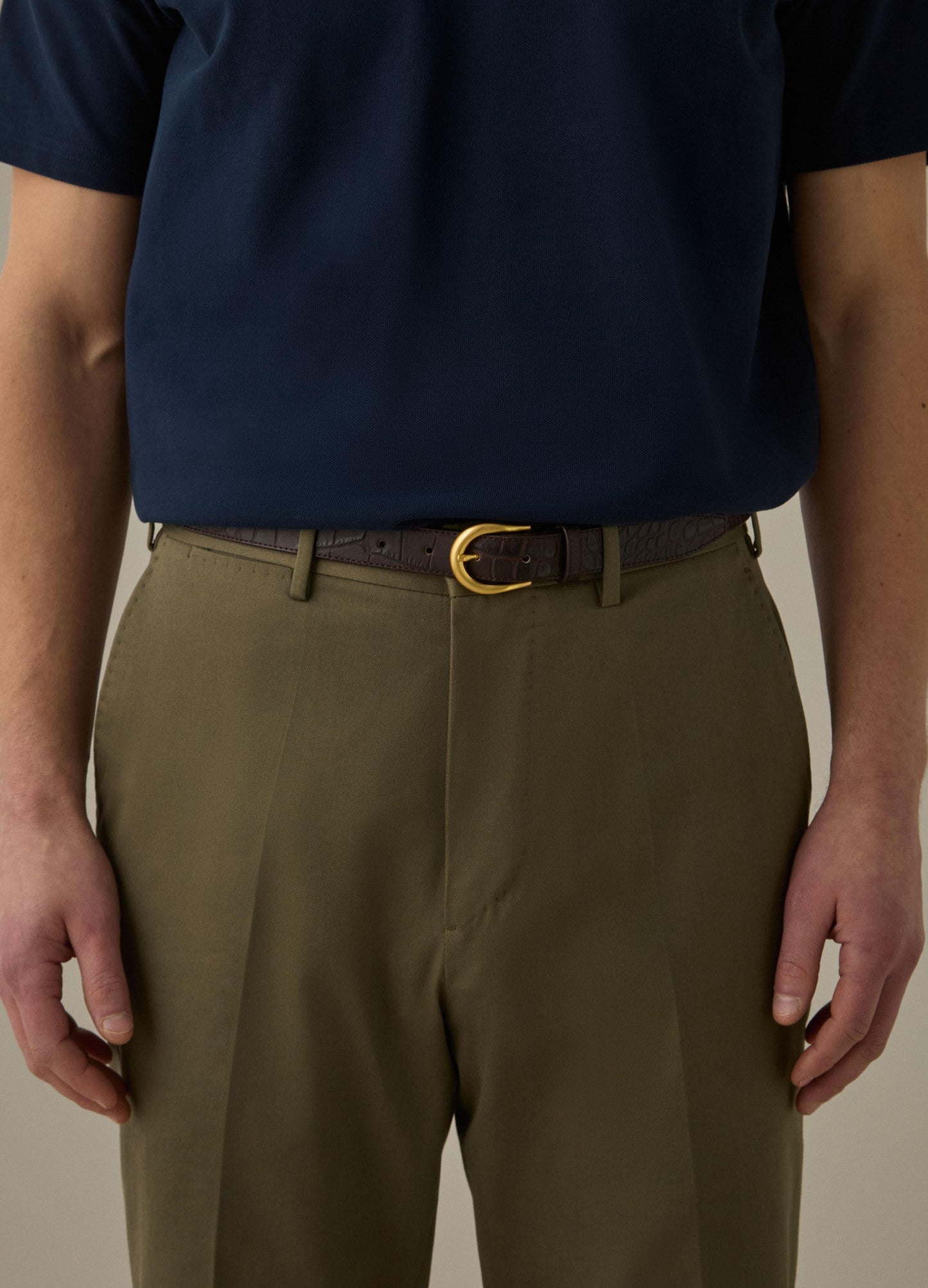 Alfie Cotton Trousers - Olive Berg & Berg