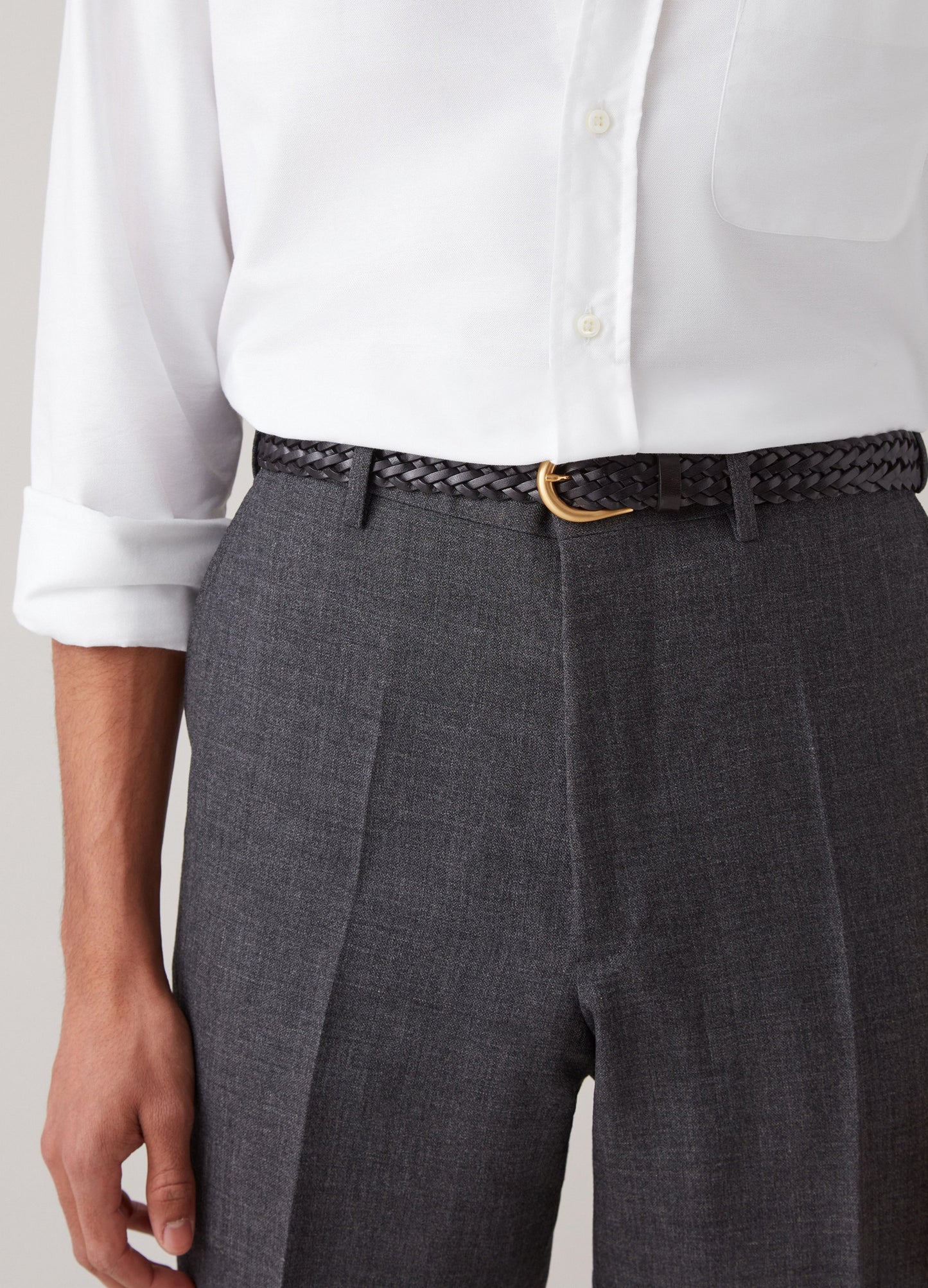 Braided Belt - Black Berg & Berg