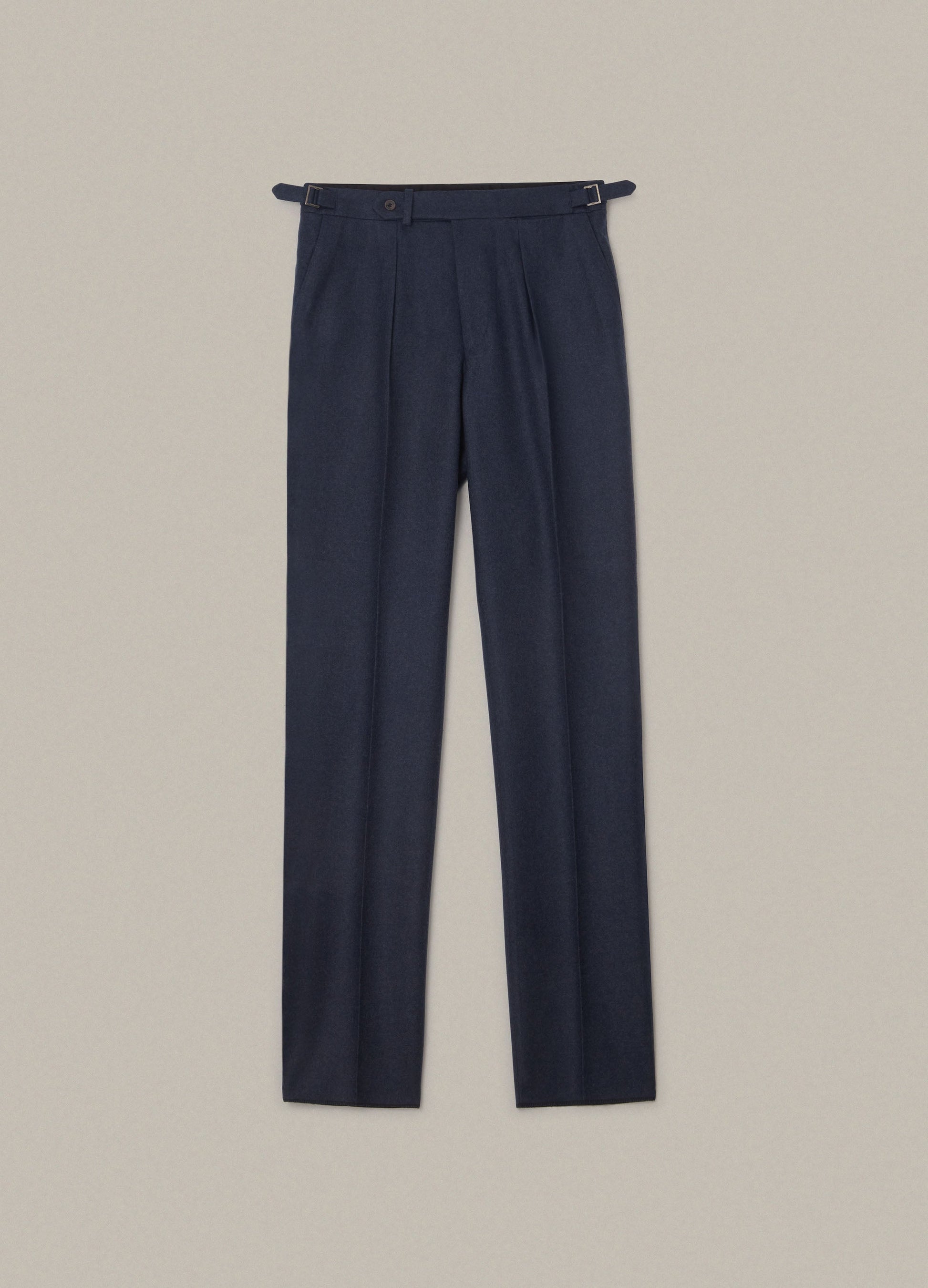 Arnold Flannel Trousers - Air Force Blue Berg & Berg