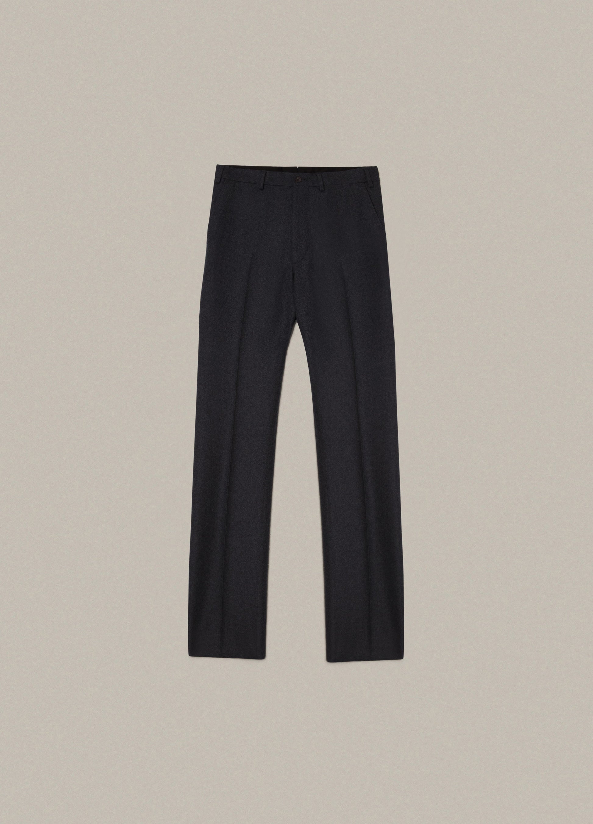Alf Flannel Trousers - Charcoal | Berg & Berg