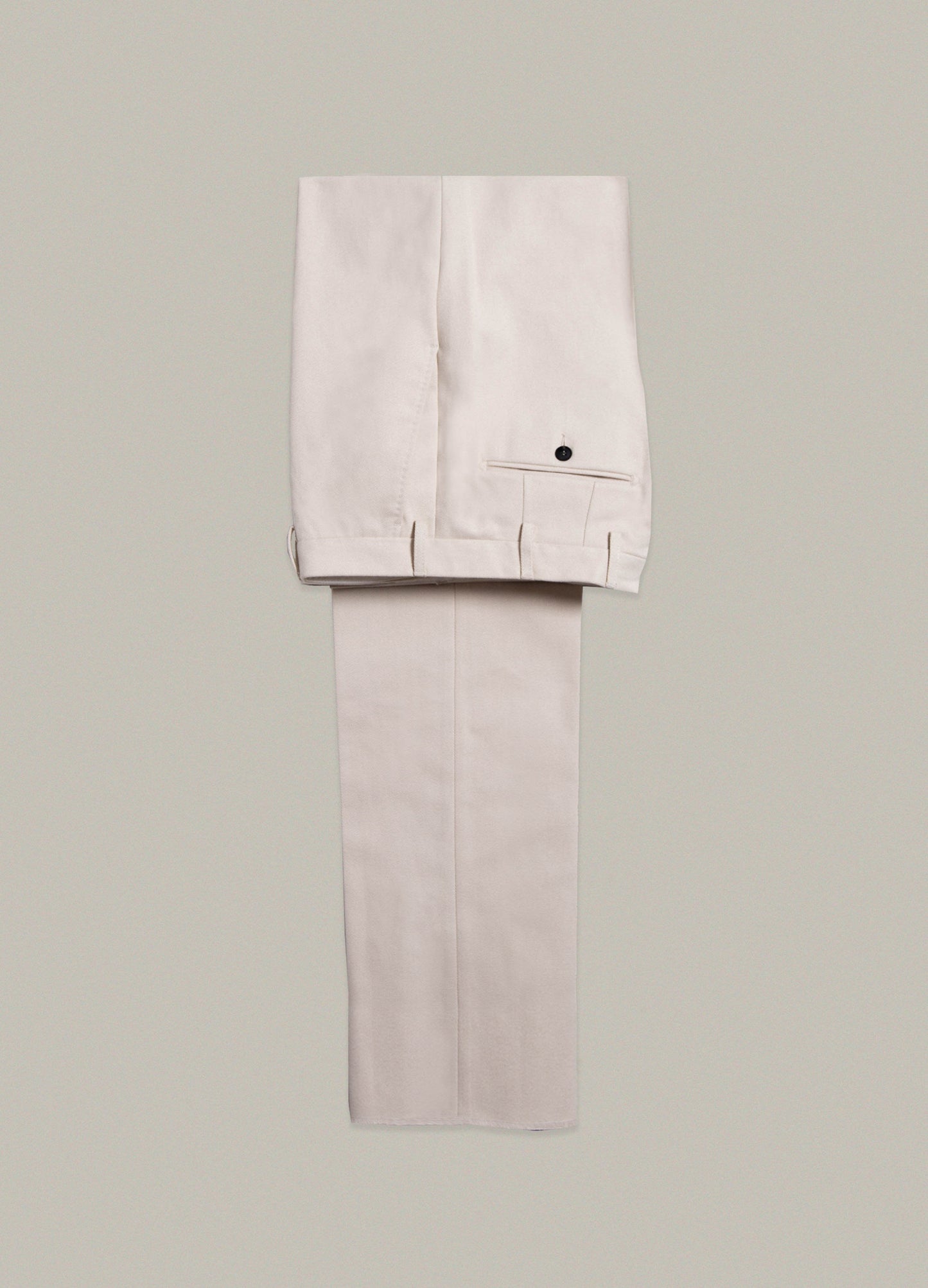 Alfie Cotton Trousers - Cream Berg & Berg