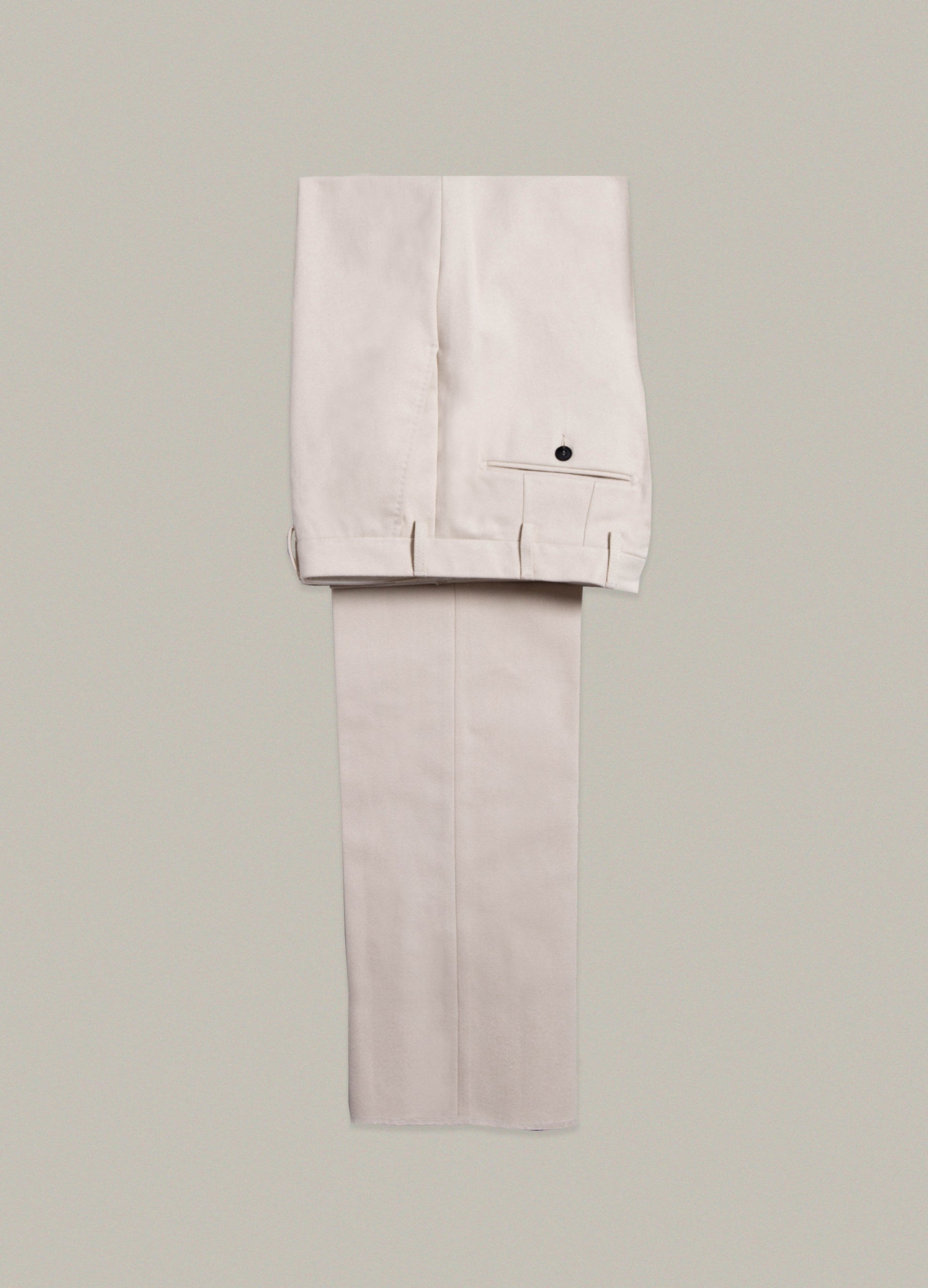 Alfie Cotton Trousers - Cream Berg & Berg