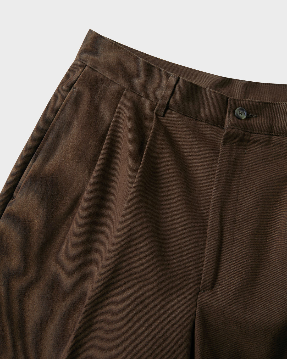 Antonello Cotton Trousers - Cocoa Berg & Berg