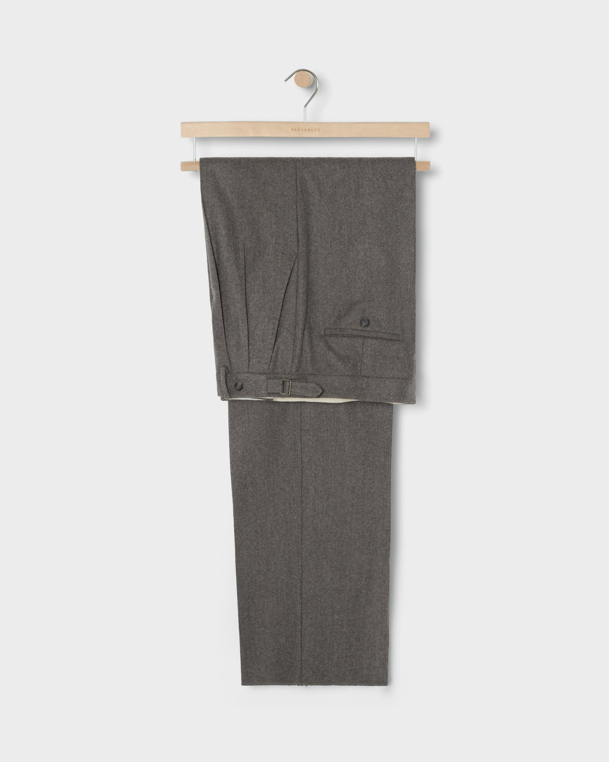 August Flannel Trousers - Taupe Berg & Berg