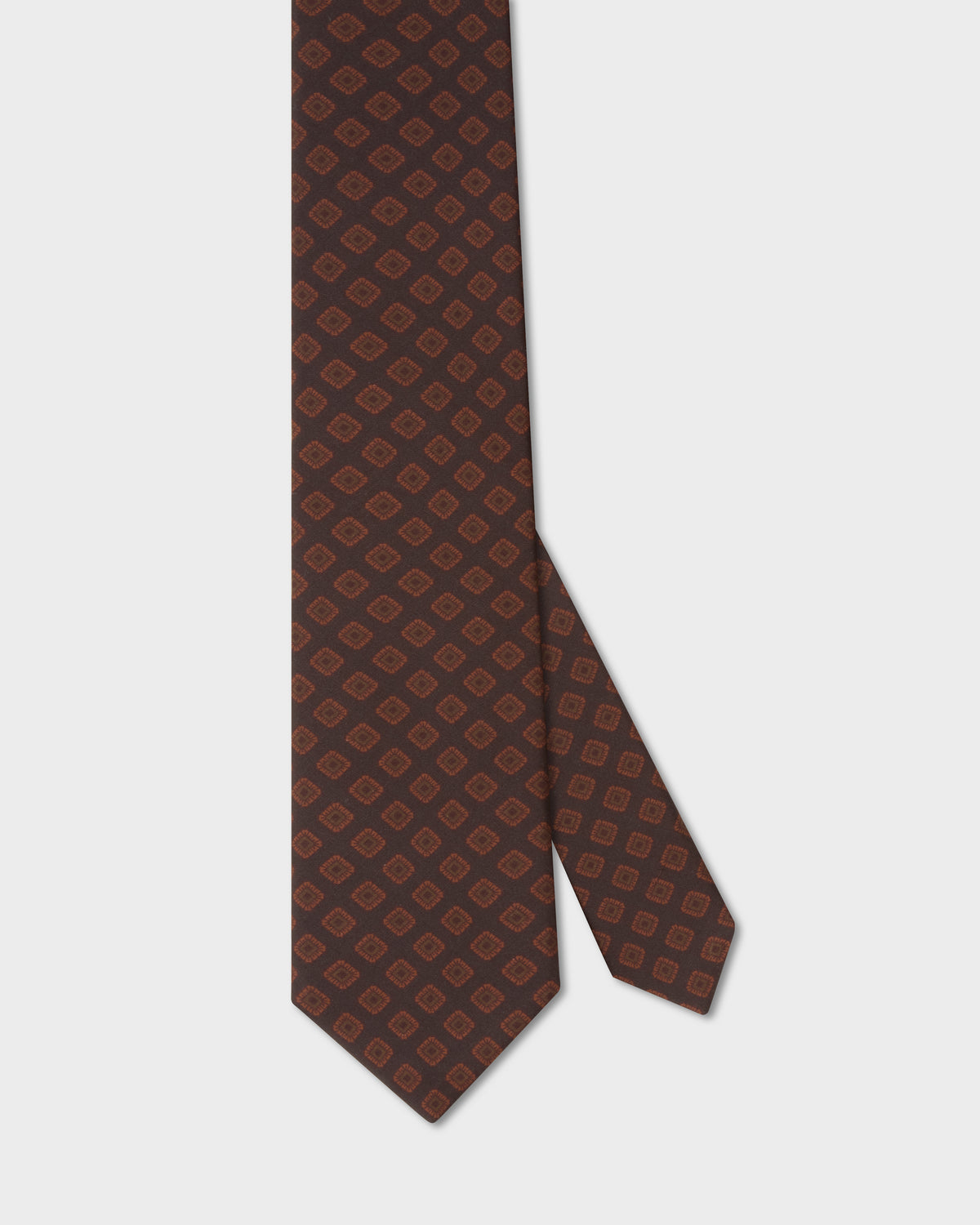 Madder Silk Tie - Navy Berg & Berg