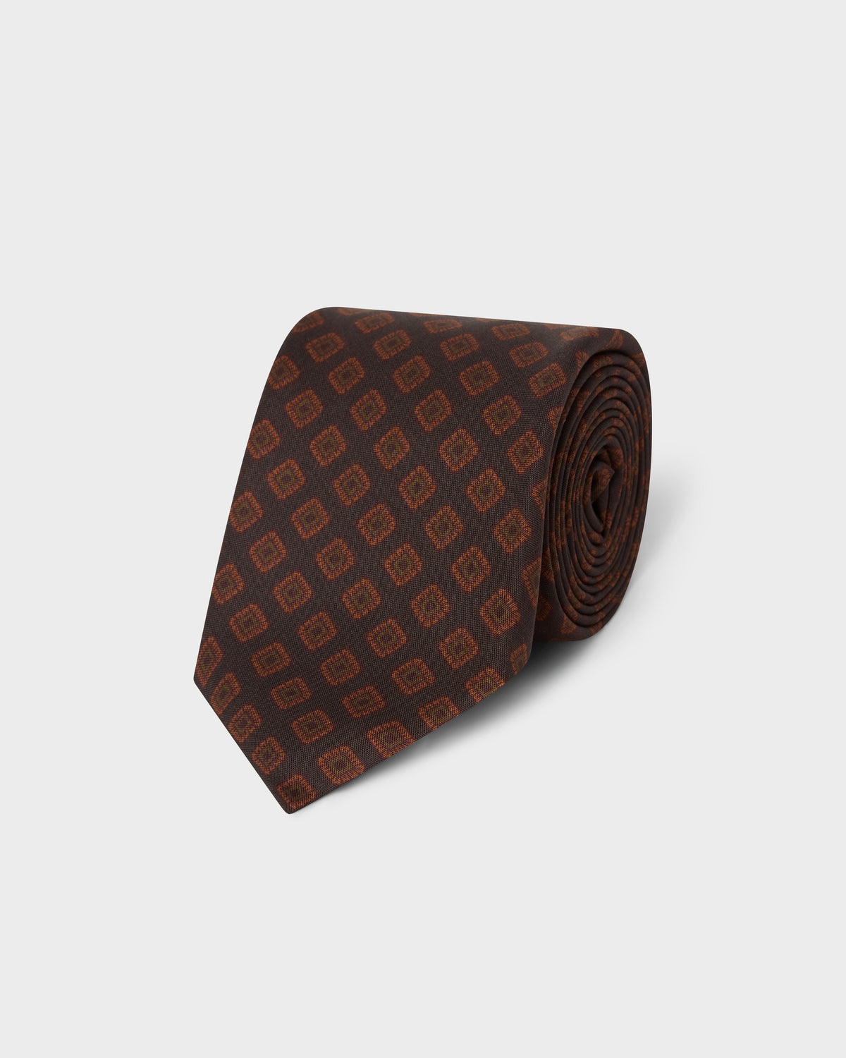 Madder Silk Tie - Navy Berg & Berg