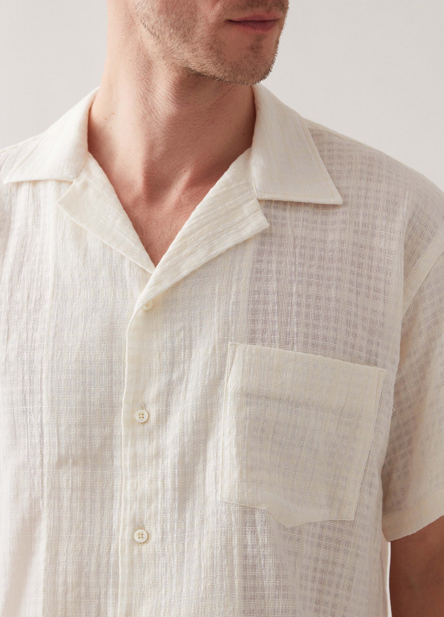 Folke Short Sleeved Shirt - White Berg & Berg