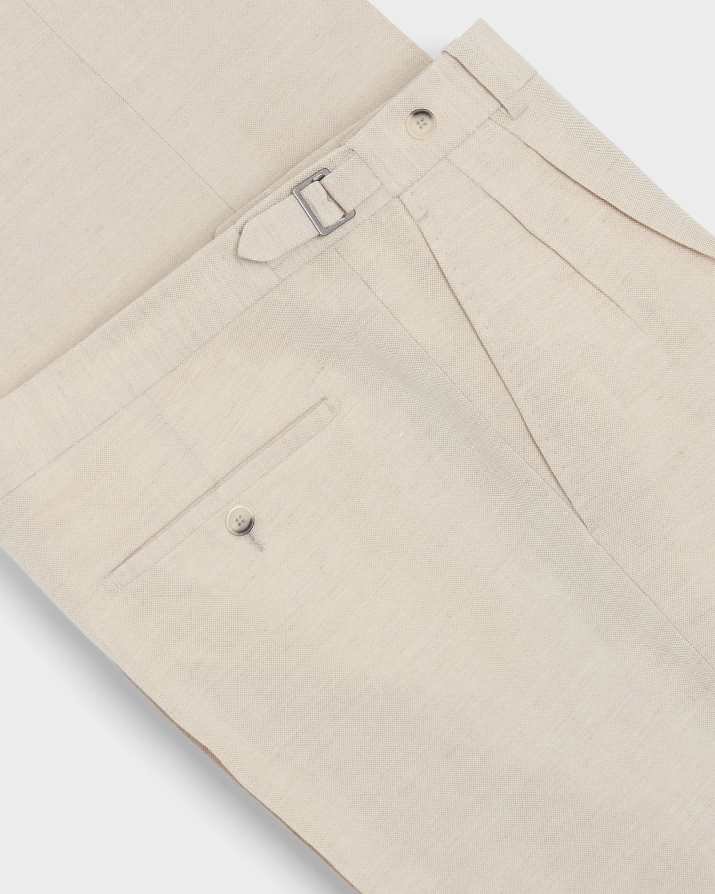 August Wool/Linen Trousers - Sand Berg & Berg