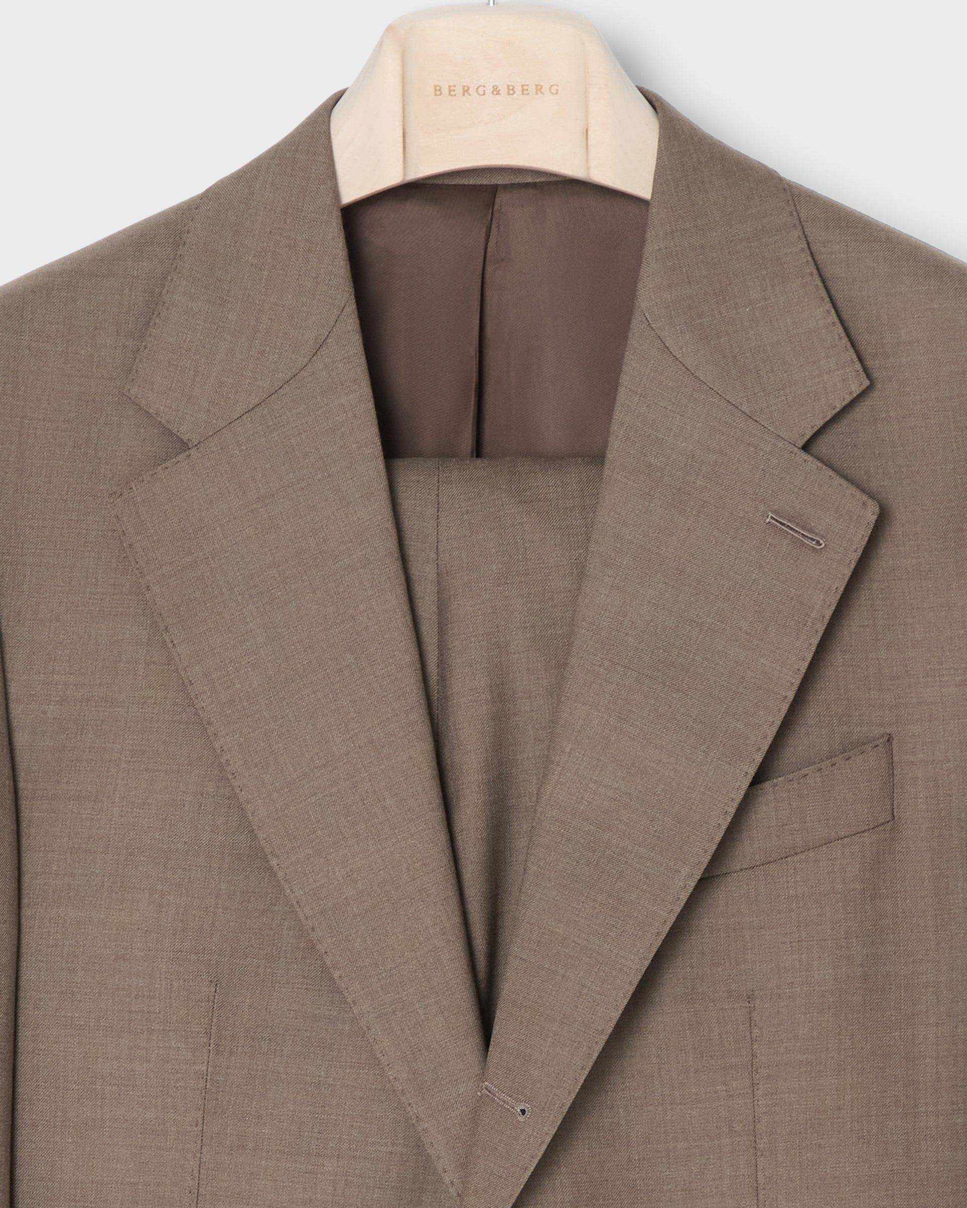 Dag Twill Suit - Taupe Berg & Berg