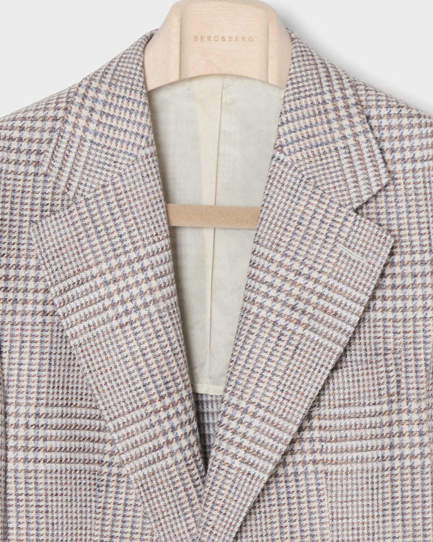 Dag Sport Summer Tweed Jacket - Light Blue/Ecru Berg & Berg