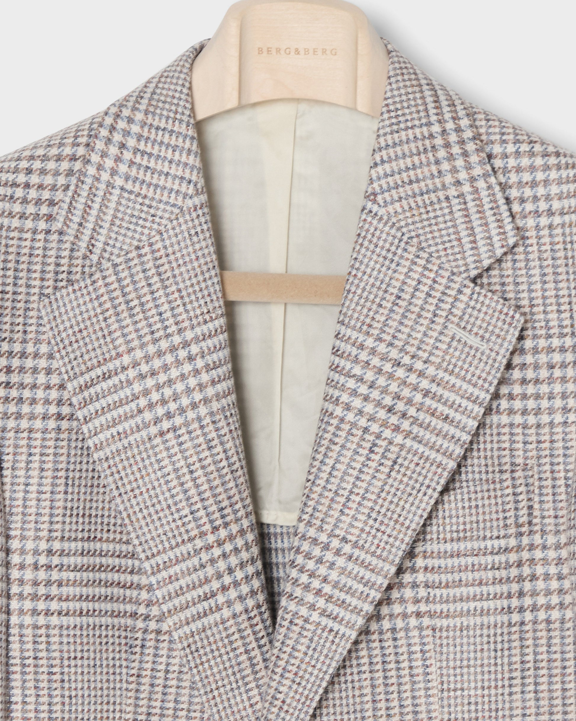 Dag Sport Summer Tweed Jacket - Light Blue/Ecru Berg & Berg