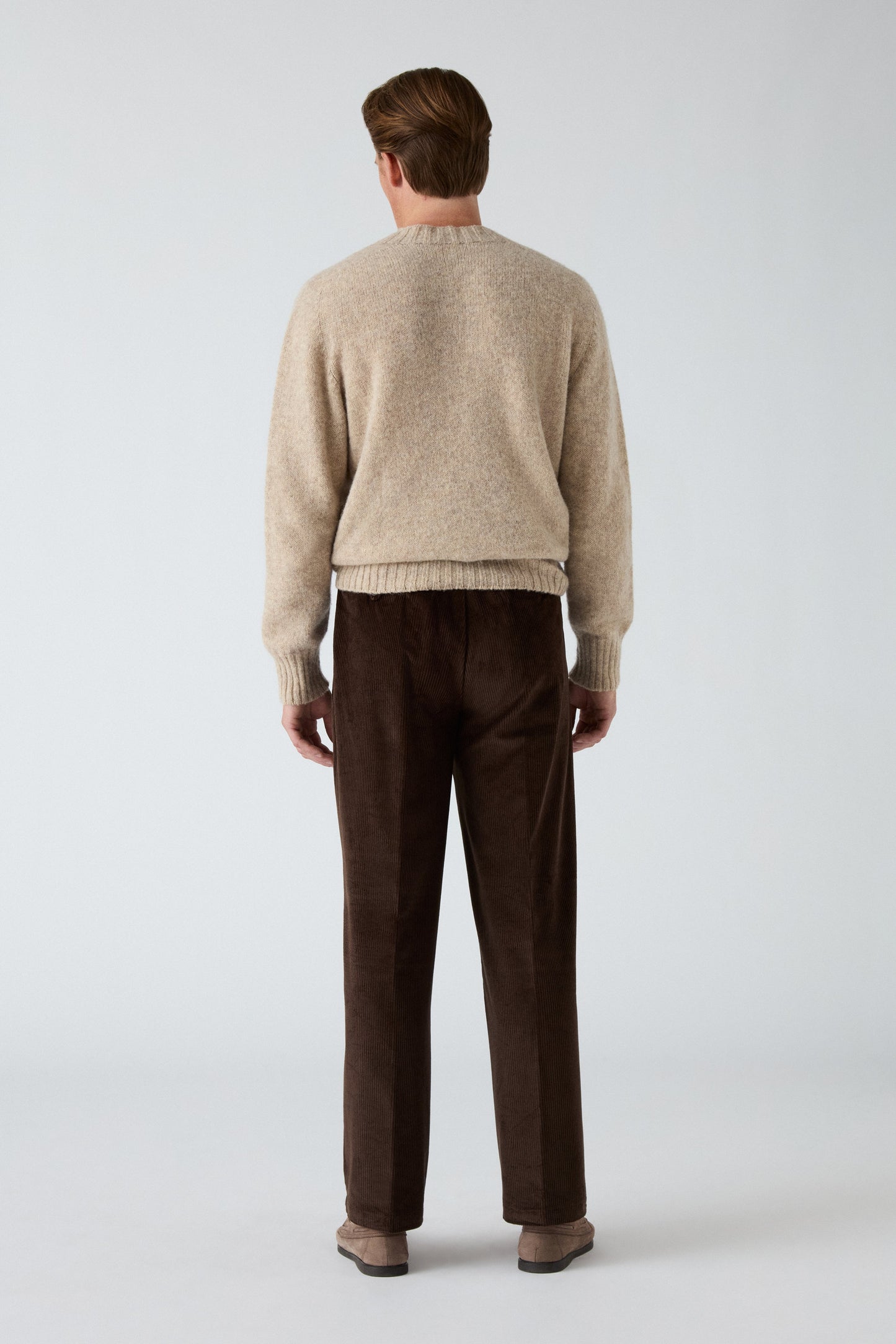 Antonello Corduroy Trousers - Brown | Berg & Berg