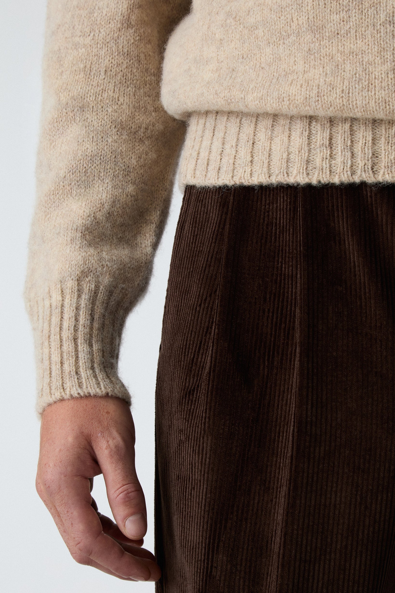 Antonello Corduroy Trousers - Brown | Berg & Berg