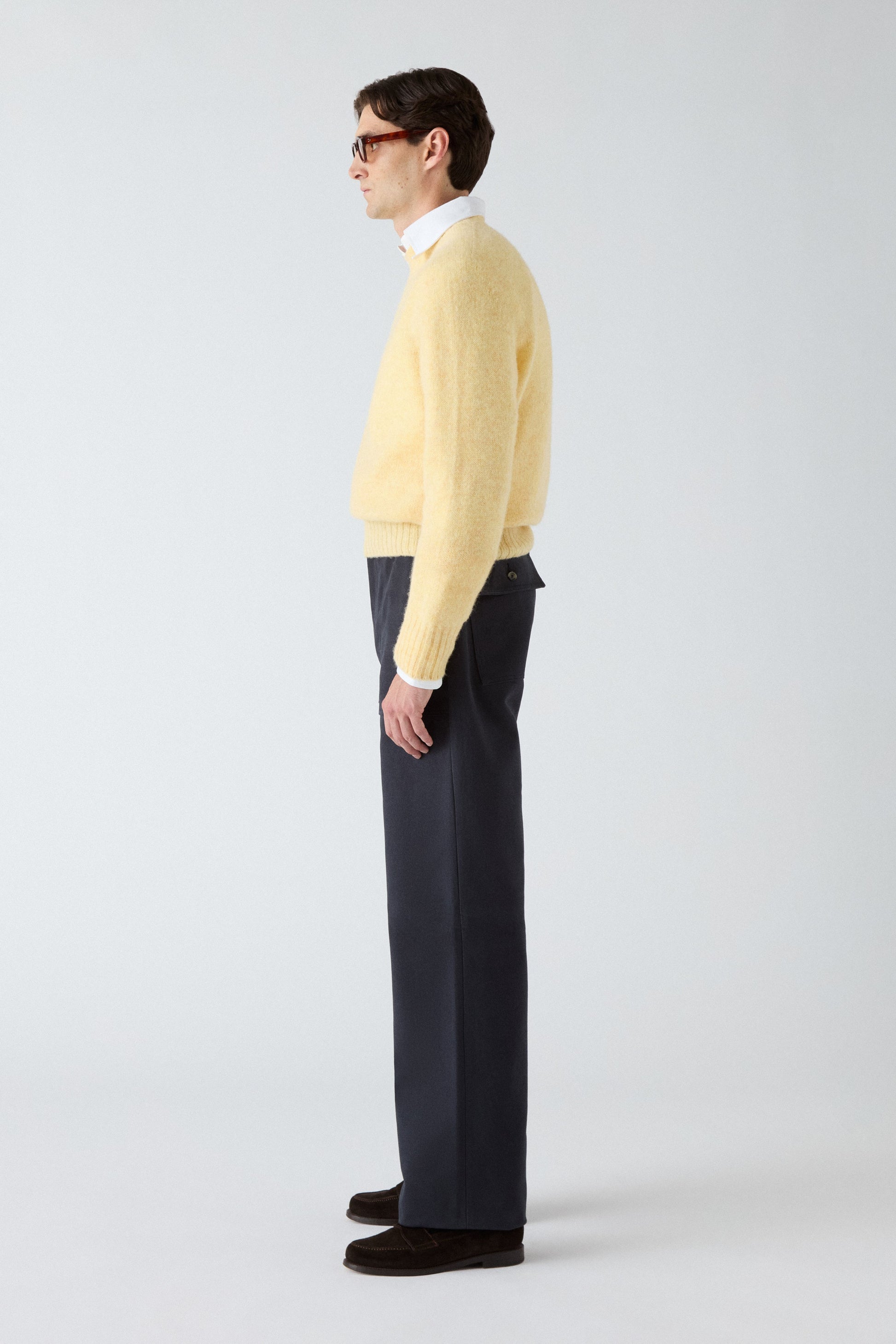 Albert Fatigue Trousers - Navy | Berg & Berg