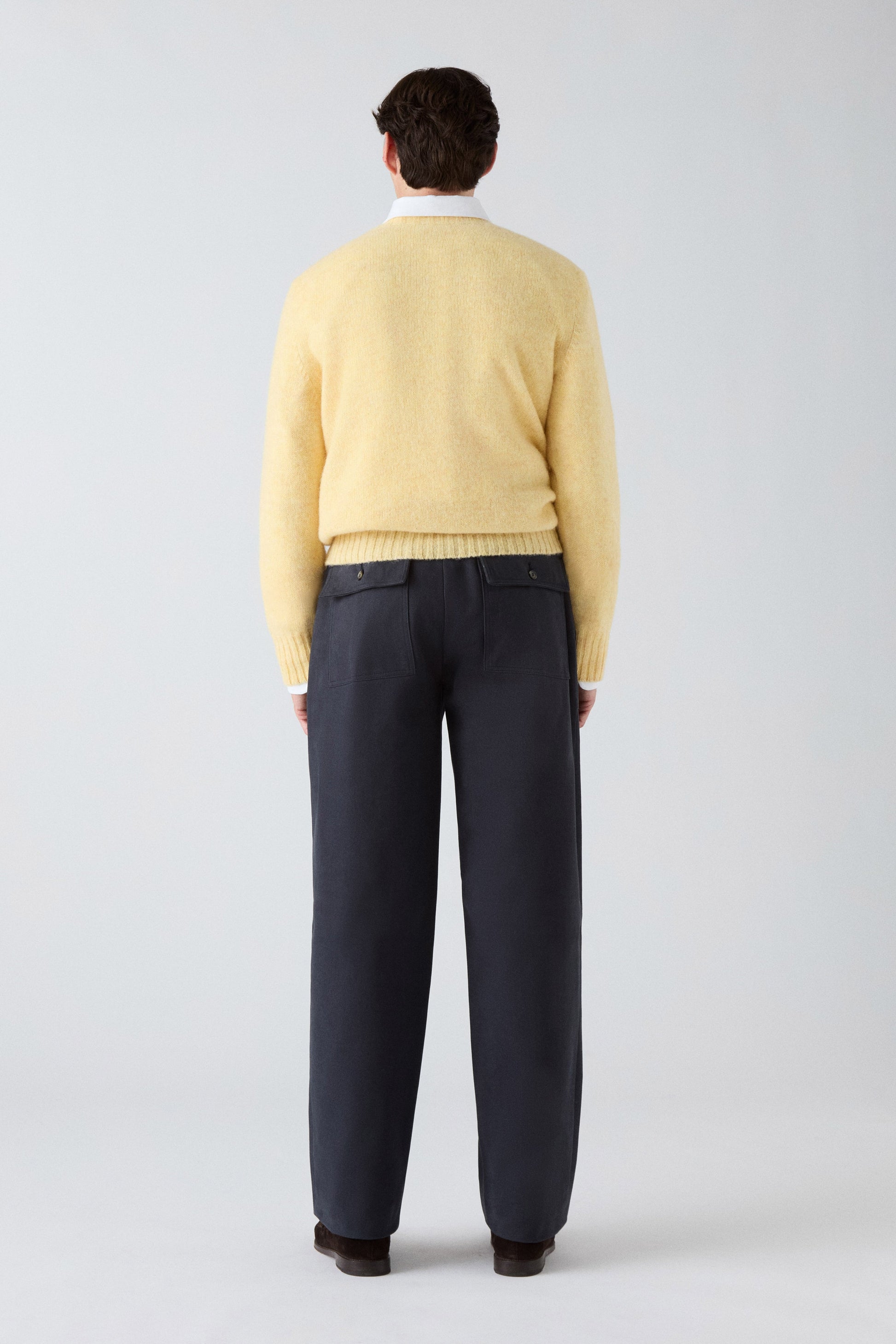 Albert Fatigue Trousers - Navy | Berg & Berg