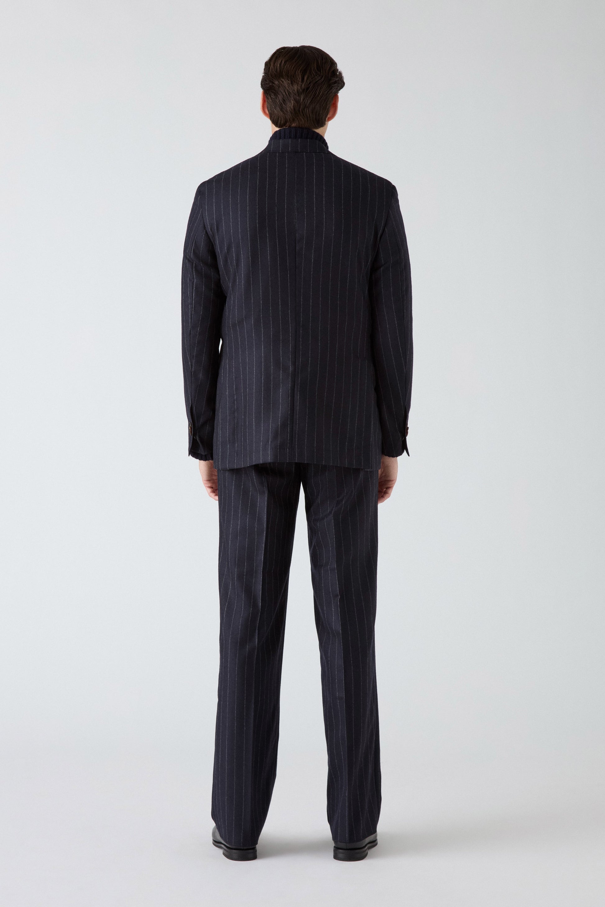 Dag Pinstripe Suit - Navy Berg & Berg