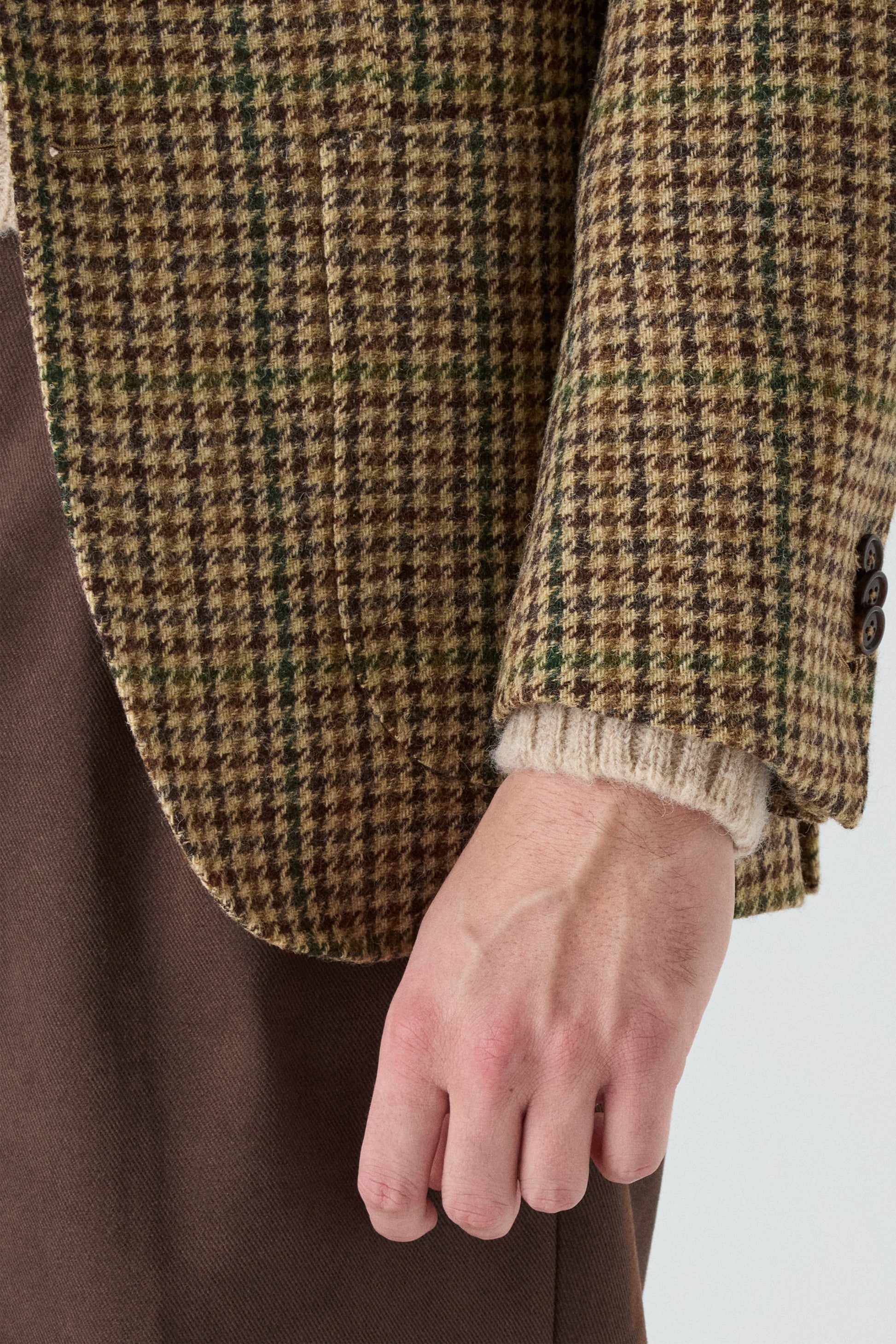 Dag Sport Tweed Jacket - Brown/Green/Oat Berg & Berg