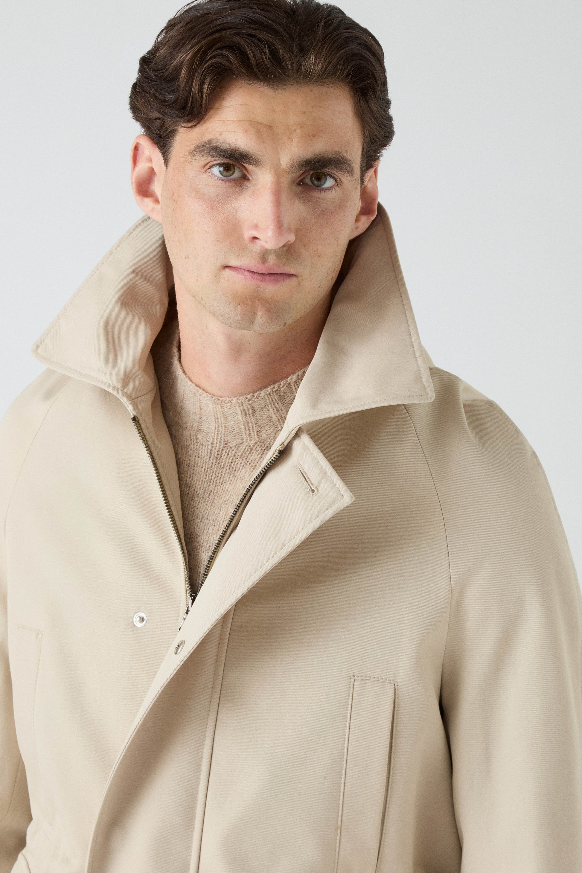 Nils Raglan Jacket - Sand | Berg & Berg