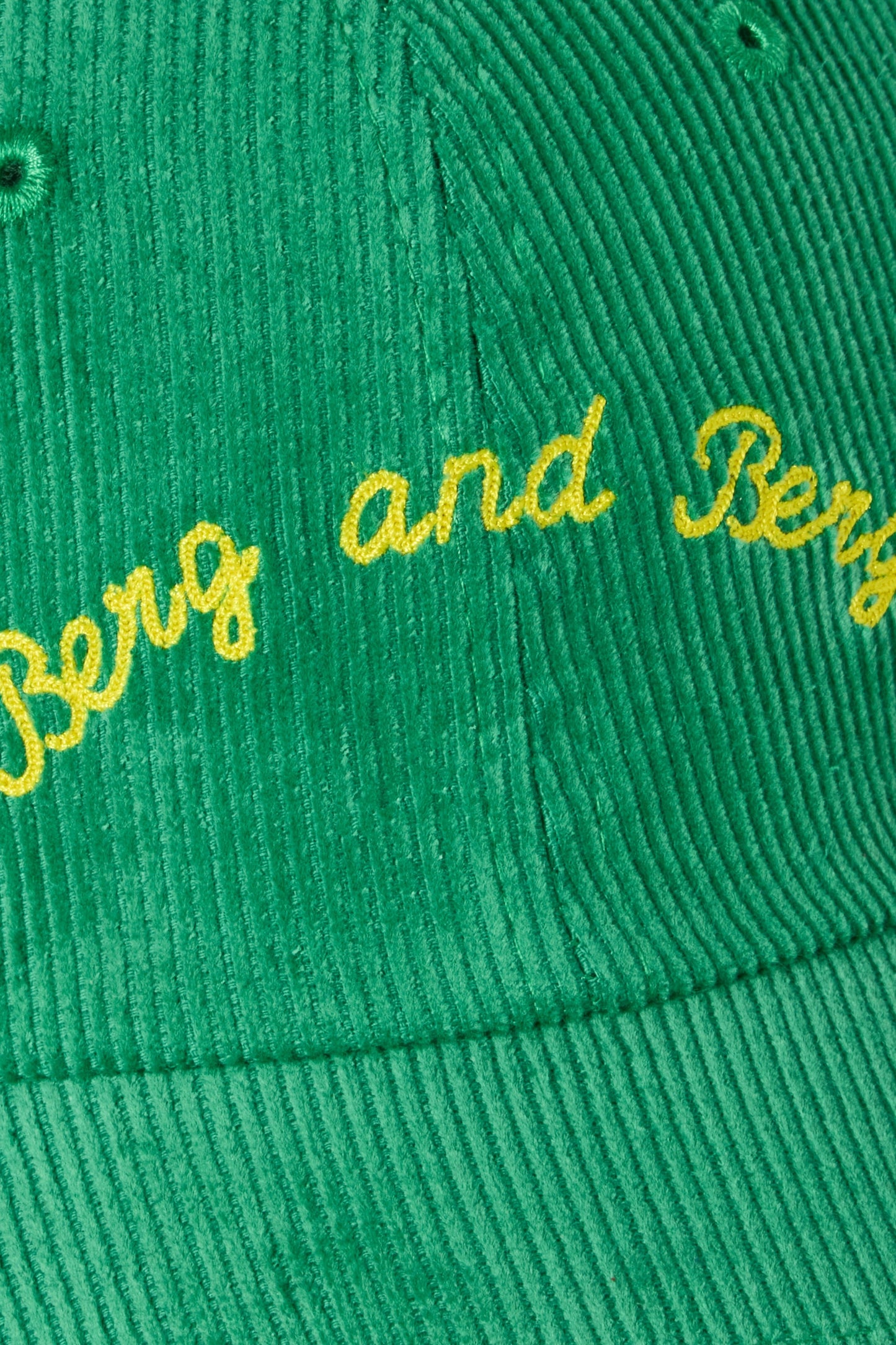 Corduroy Dad Cap - Kelly Green | Berg & Berg