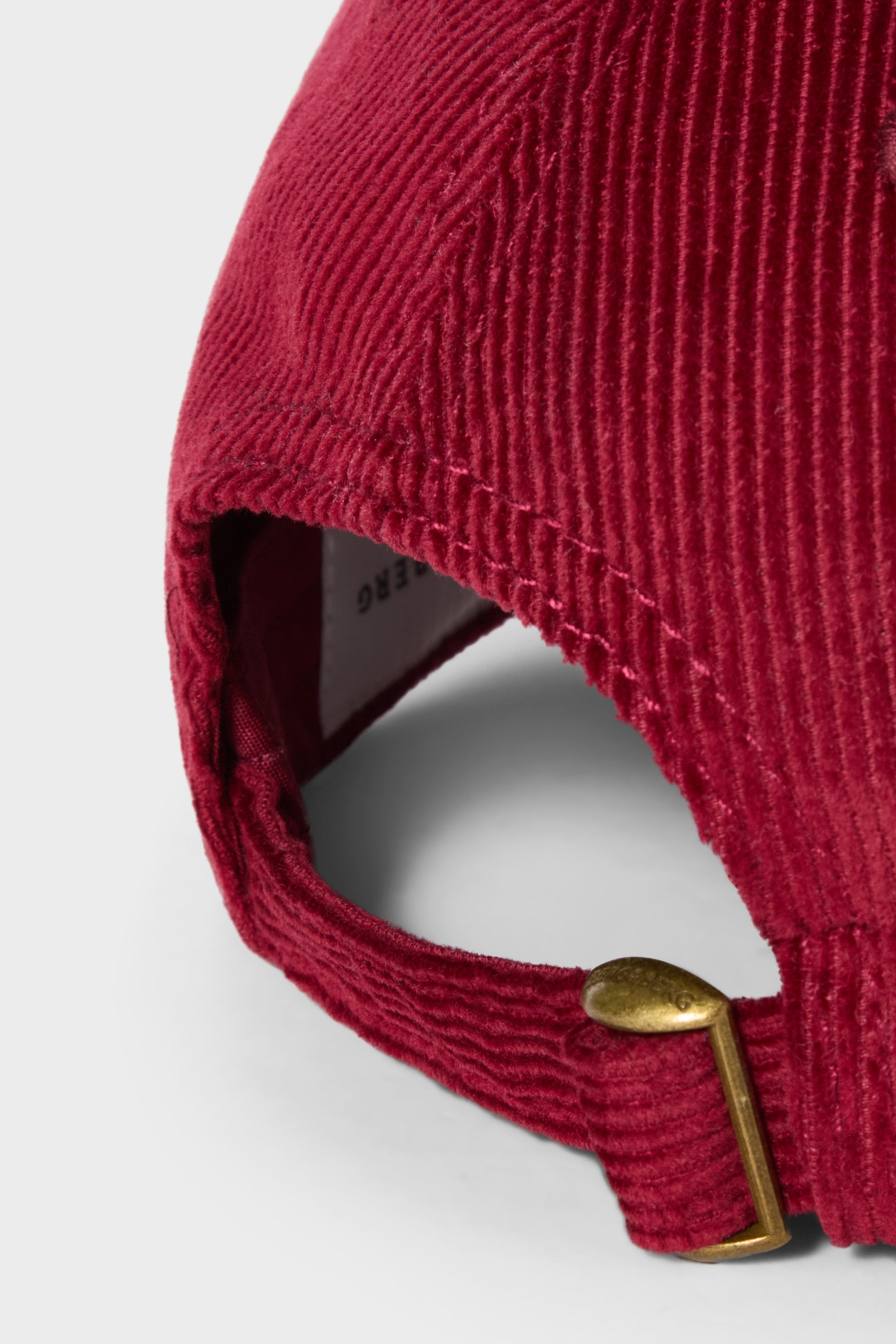 Corduroy Dad Cap - Burgundy | Berg & Berg