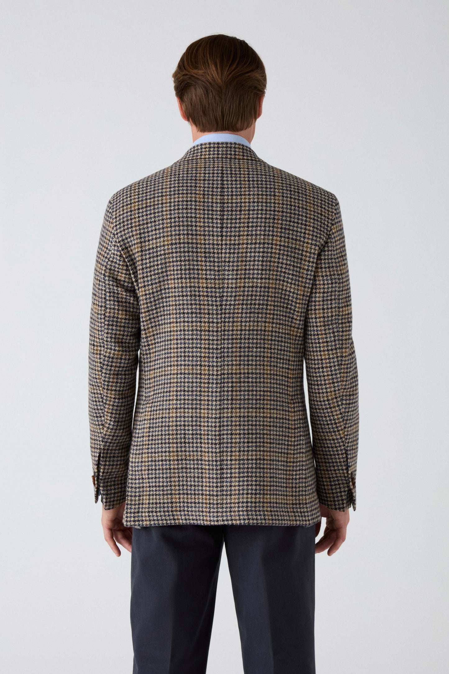 Dag Sport Tweed Jacket - Creme/Navy Berg & Berg