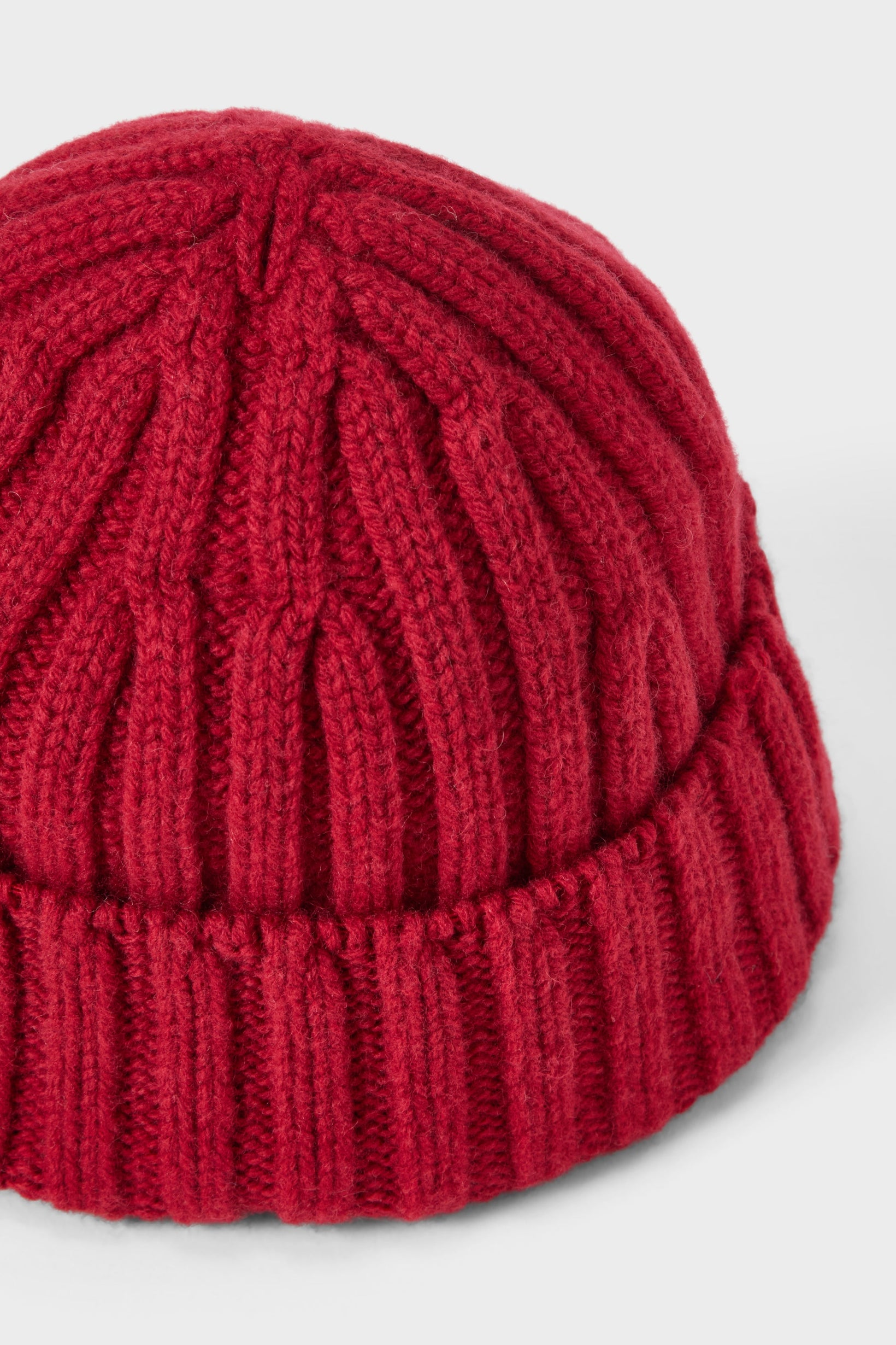 Åke Merino/Cashmere Knit Hat - Signal Red Berg & Berg