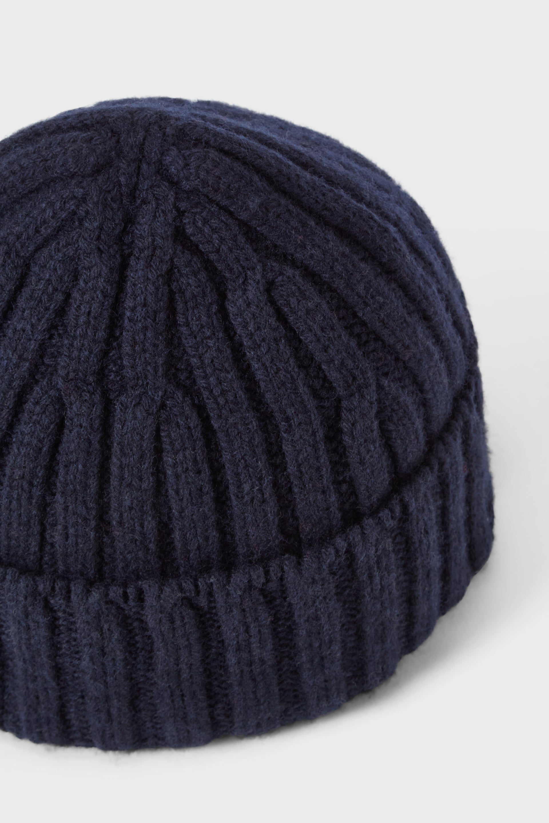Åke Merino/Cashmere Knit Hat - Navy Berg & Berg