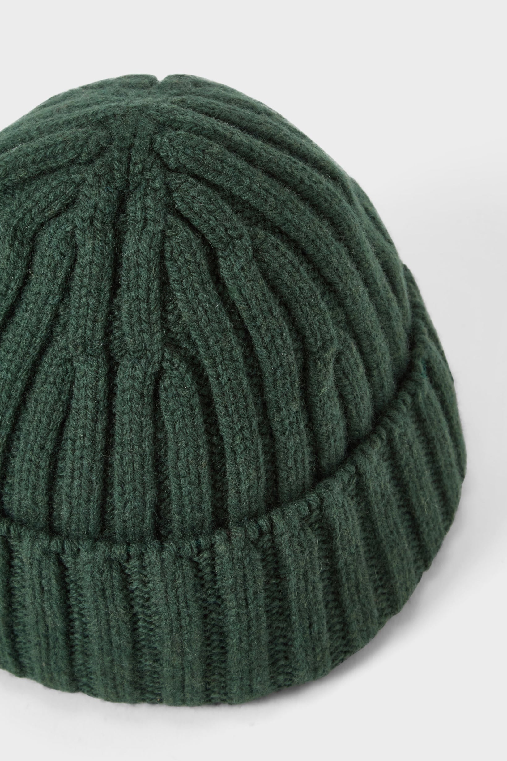 Åke Merino/Cashmere Knit Hat - Forest Green Berg & Berg