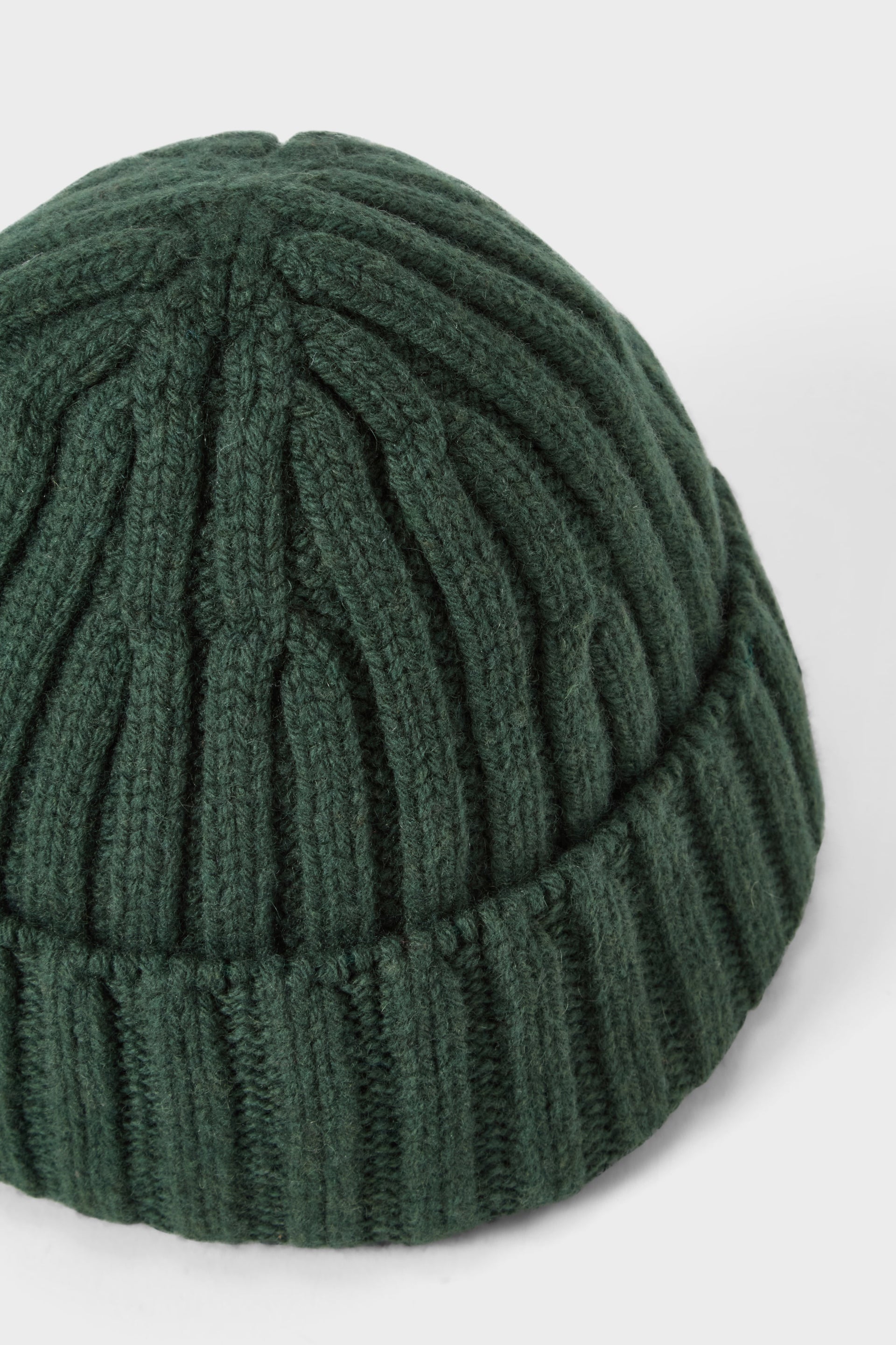 Åke Merino/Cashmere Knit Hat - Forest Green Berg & Berg