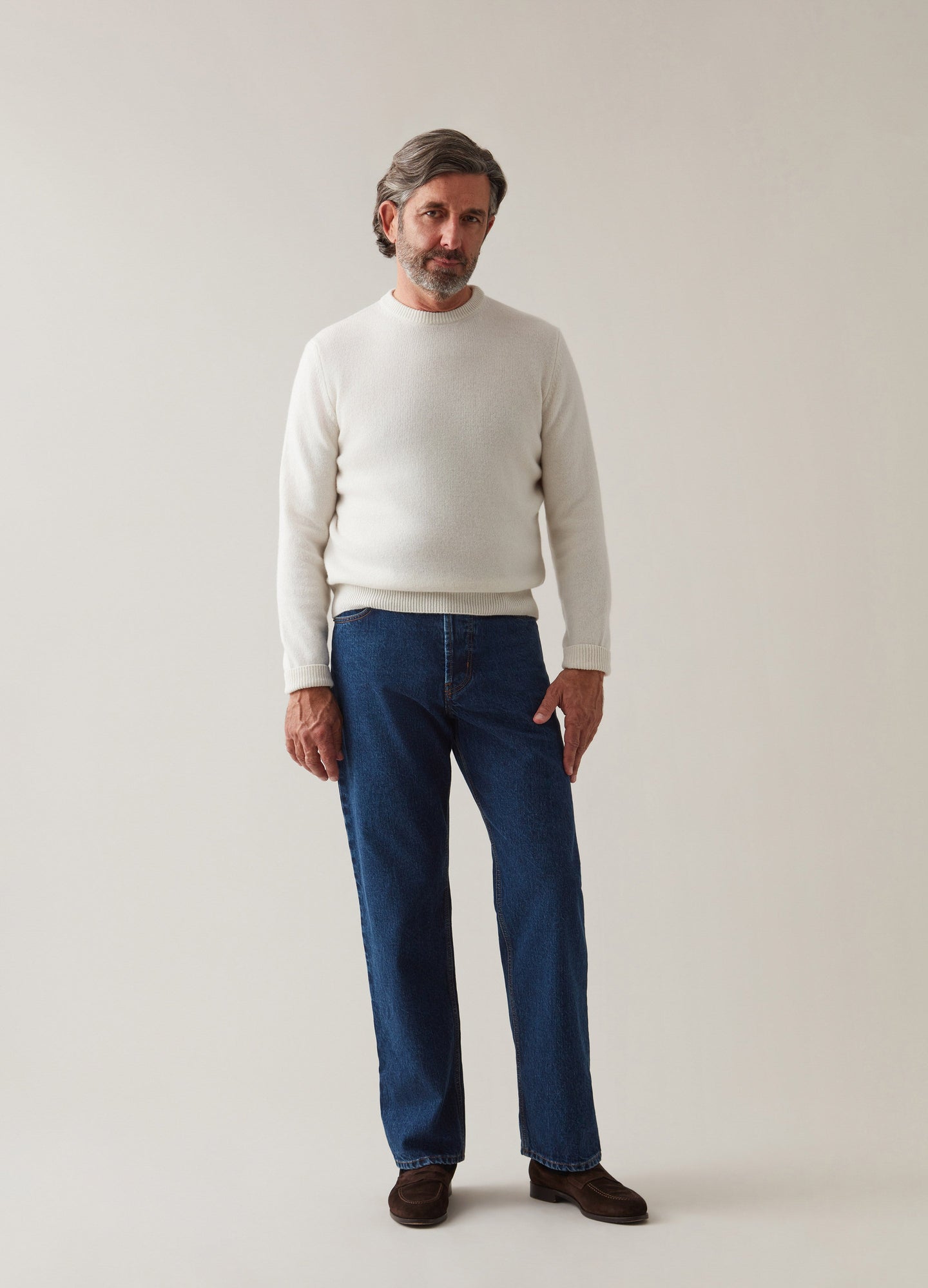 Bert Crewneck Sweater - Ivory bergbergstore