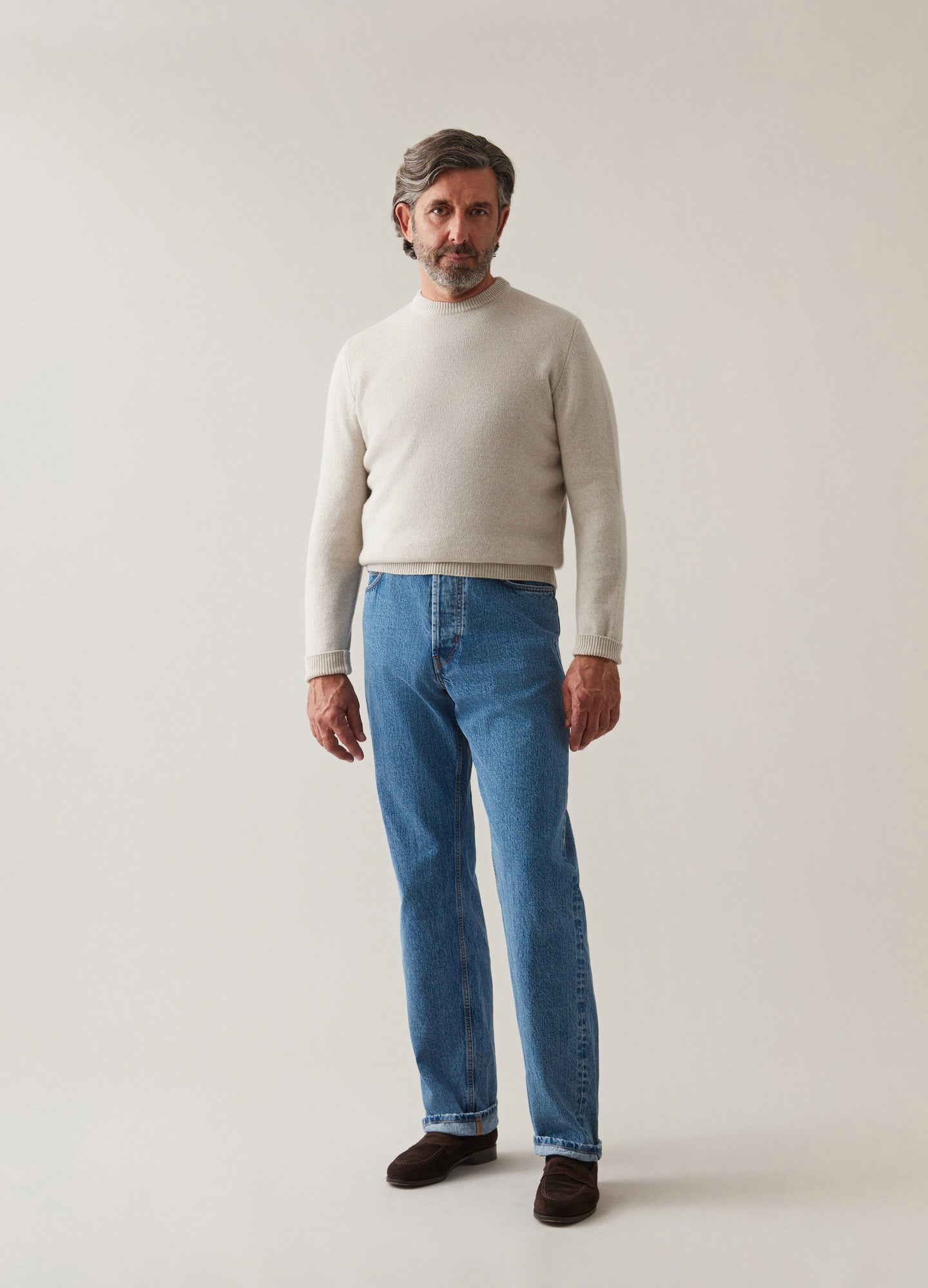 Bert Crewneck Sweater - Sand bergbergstore
