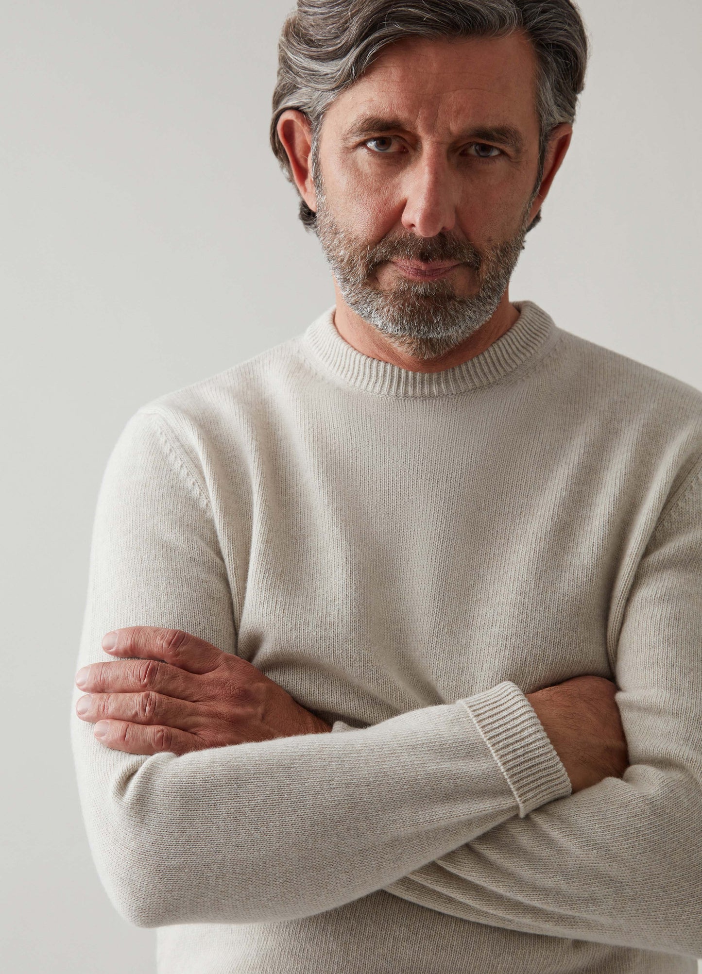 Bert Crewneck Sweater - Sand bergbergstore