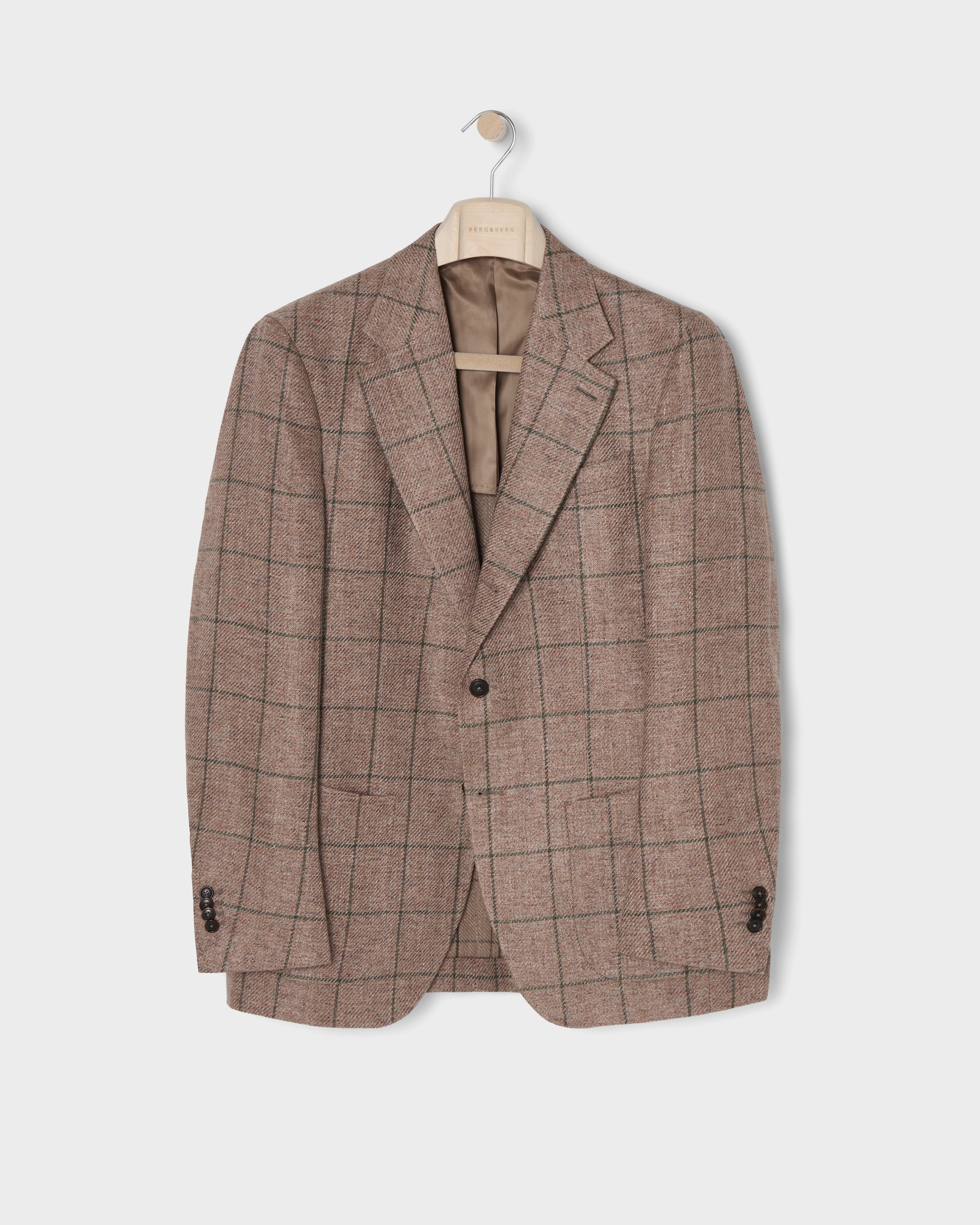 Dag Sport Summer Tweed Jacket - Nougat/Green – Berg & Berg