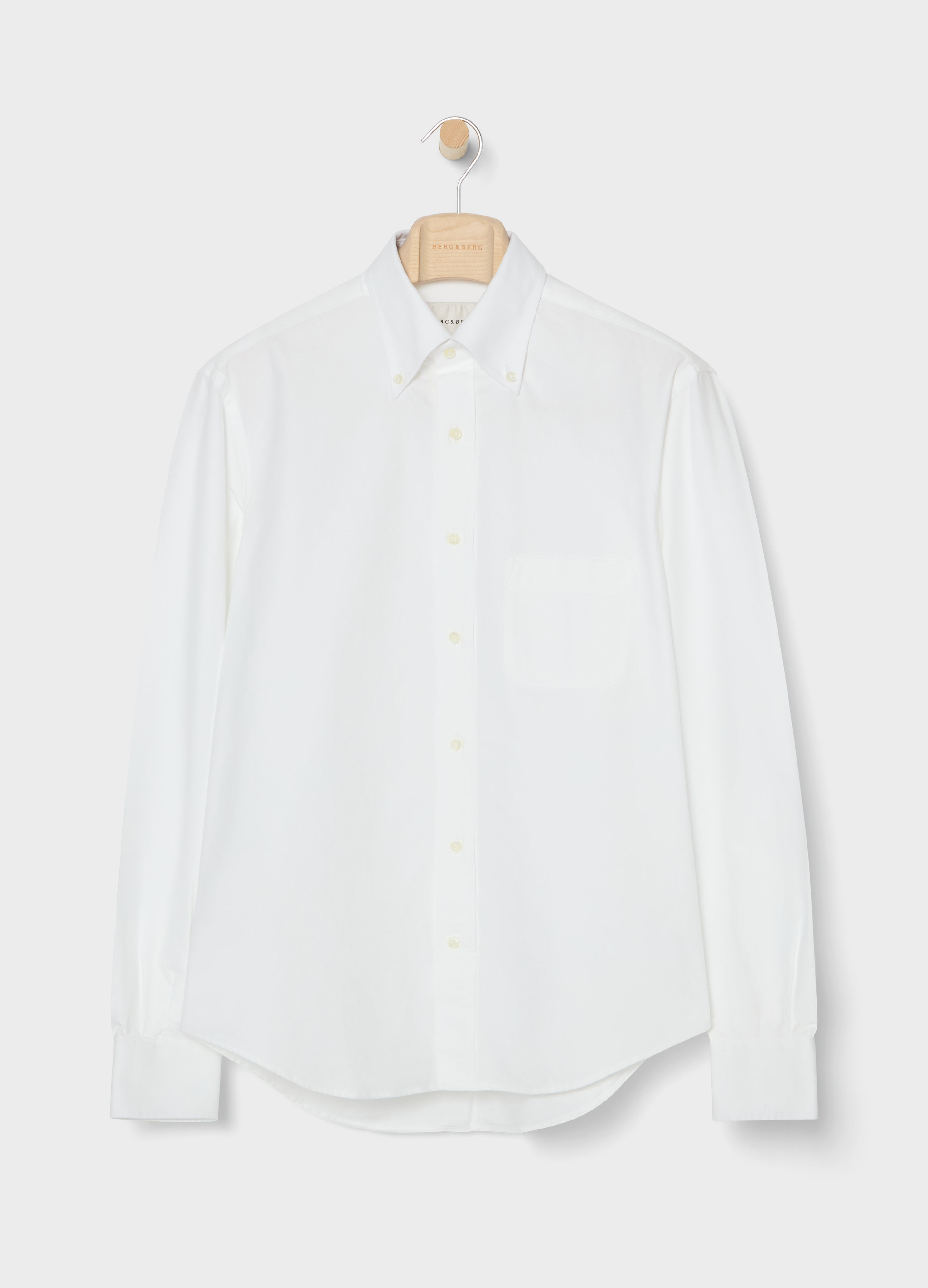Ferdinand Oxford Button Down Shirt - White | Berg & Berg