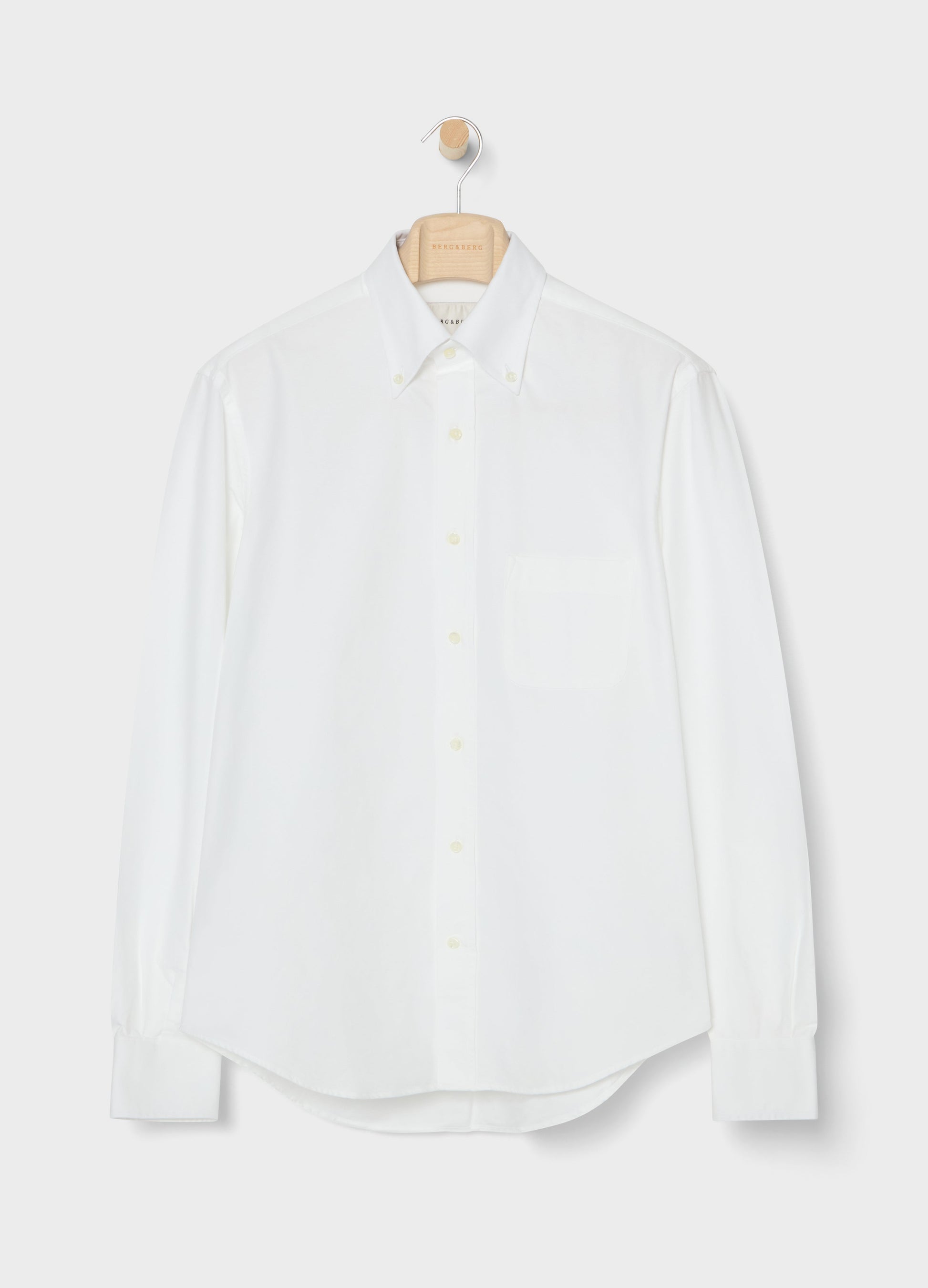 Ferdinand Oxford Button Down Shirt - White | Berg & Berg