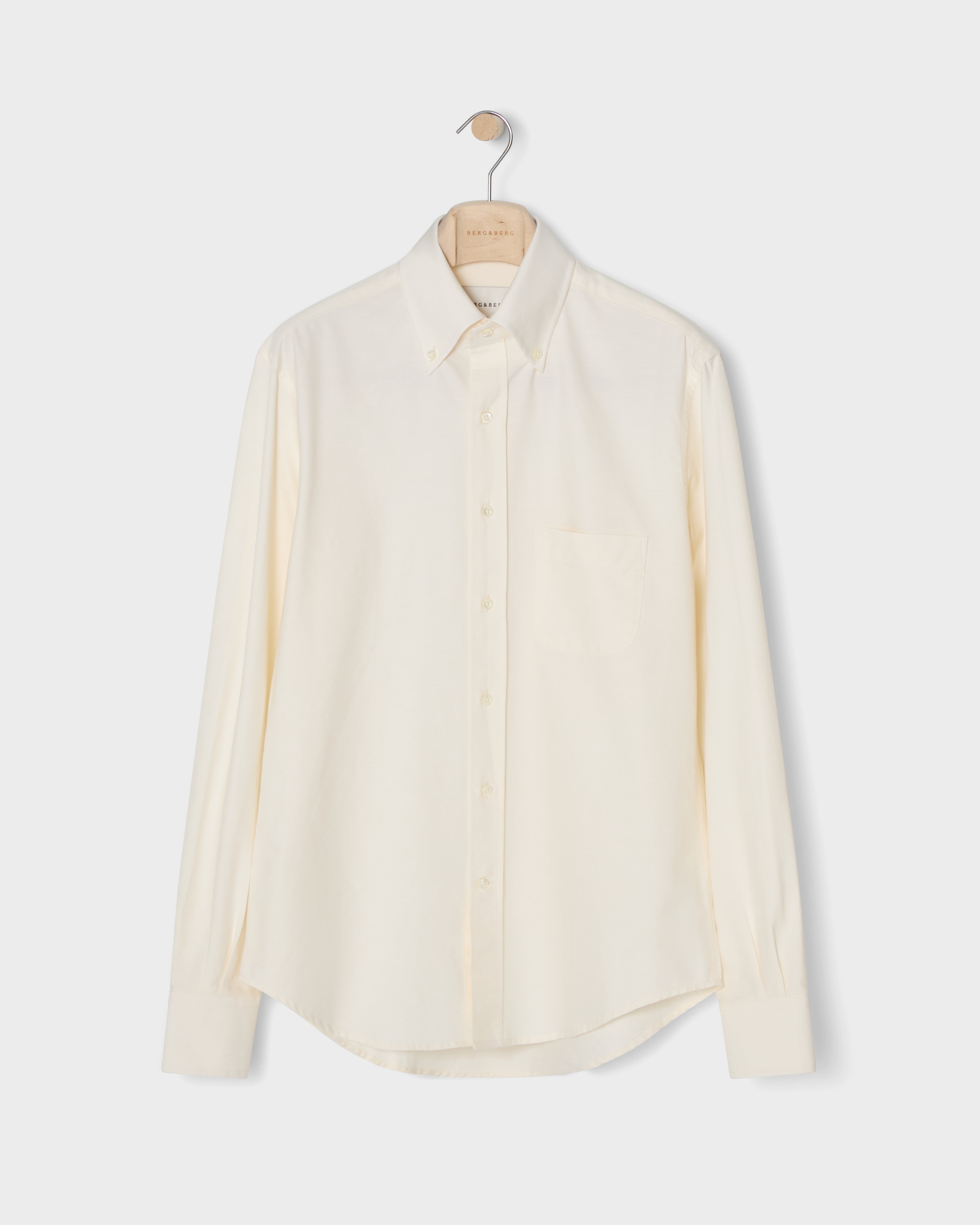 Ferdinand Oxford Button Down Shirt - Ivory Berg & Berg