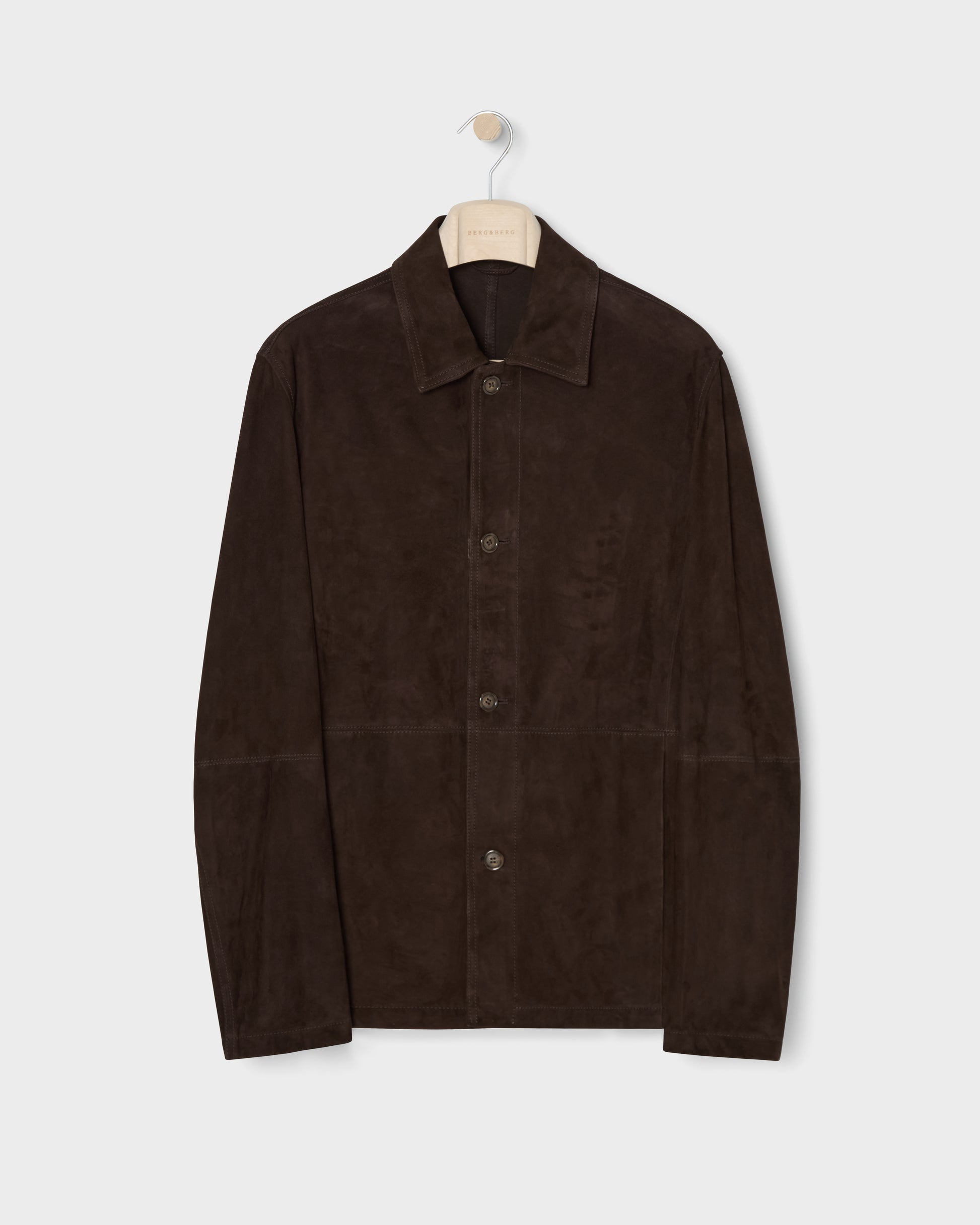 Noel Suede Jacket - Chocolate Brown Berg & Berg