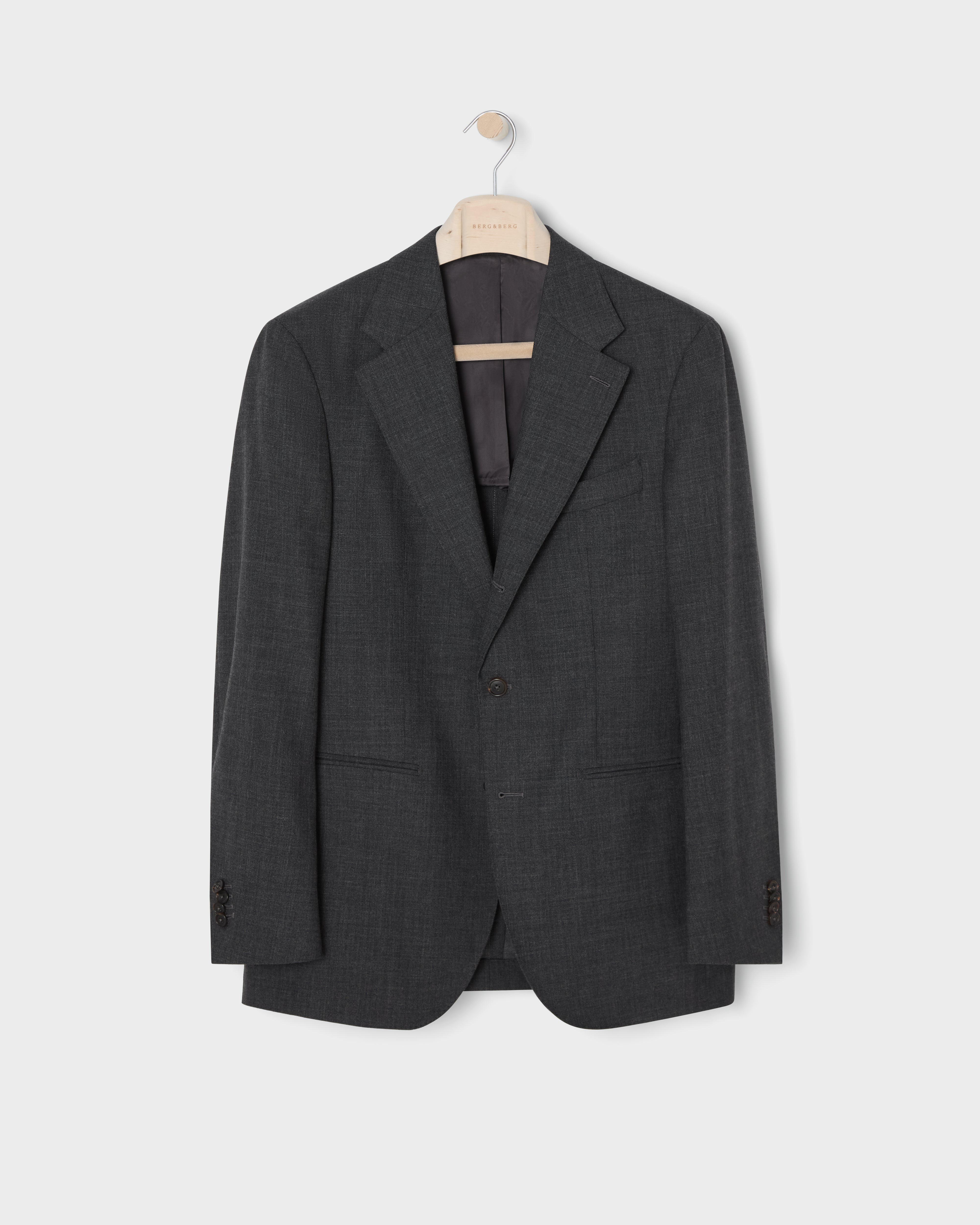 Dag High Twist Suit Jacket - Mid Grey – Berg & Berg