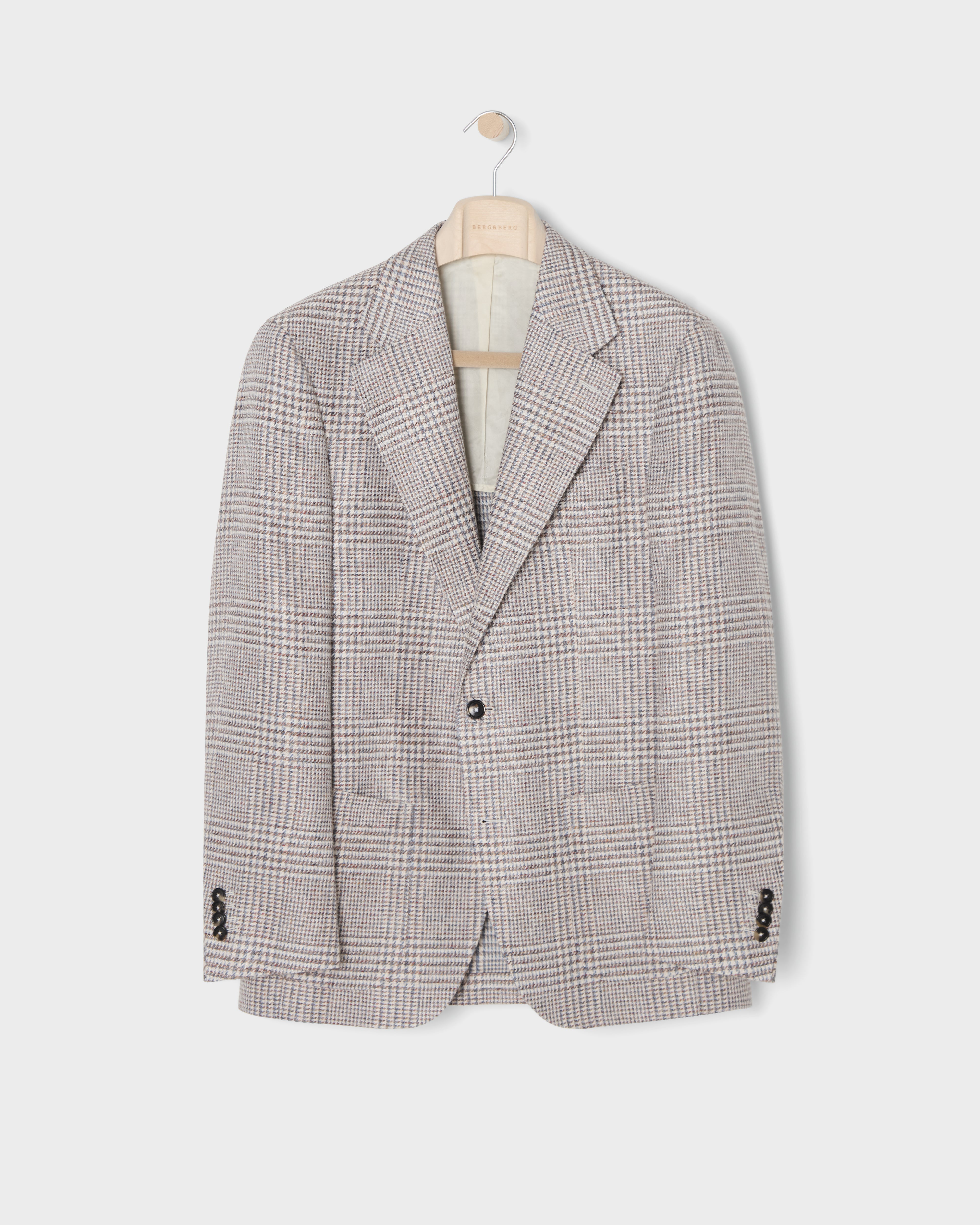 Dag Sport Summer Tweed Jacket - Light Blue/Ecru Berg & Berg