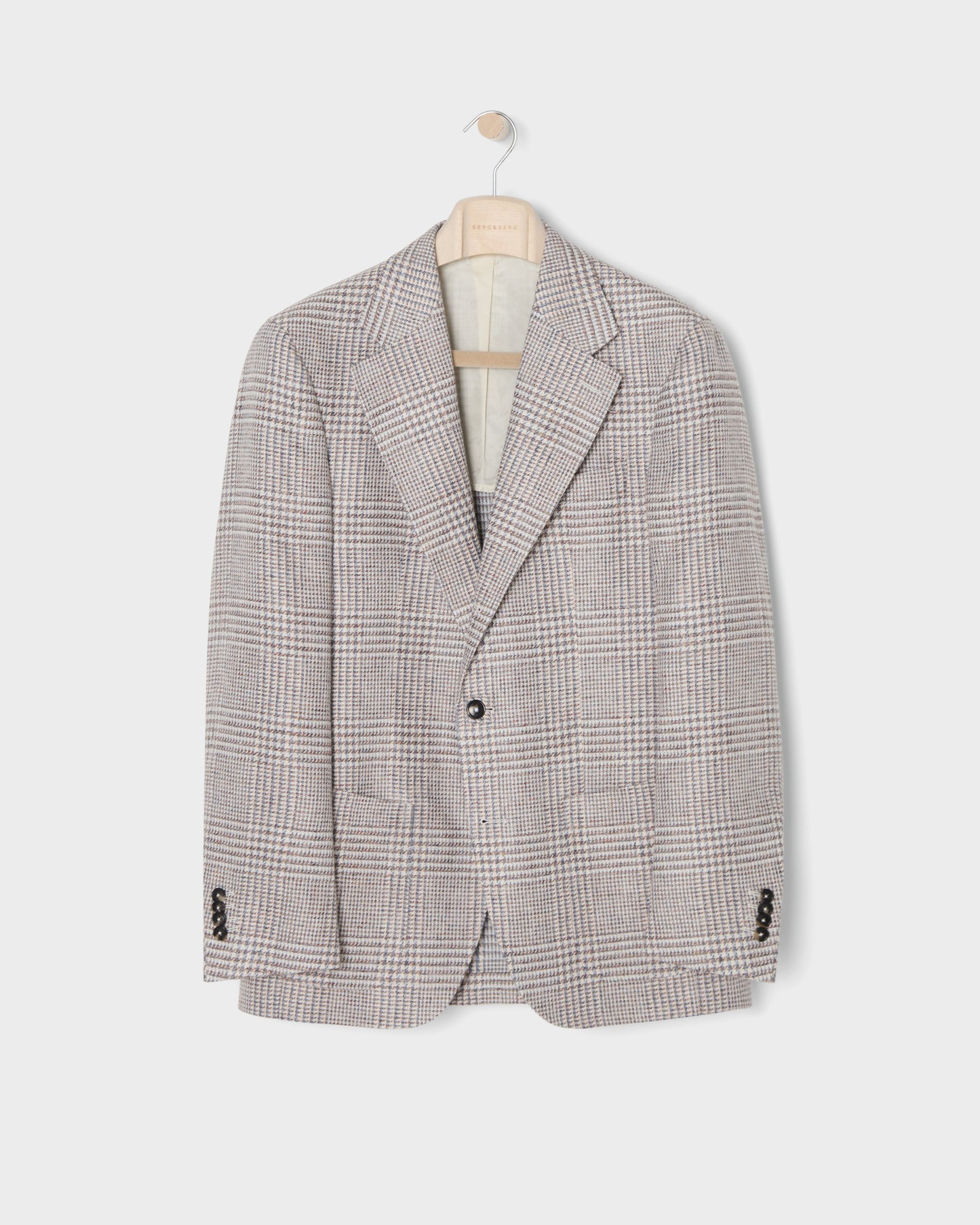 Dag Sport Summer Tweed Jacket - Light Blue/Ecru Berg & Berg