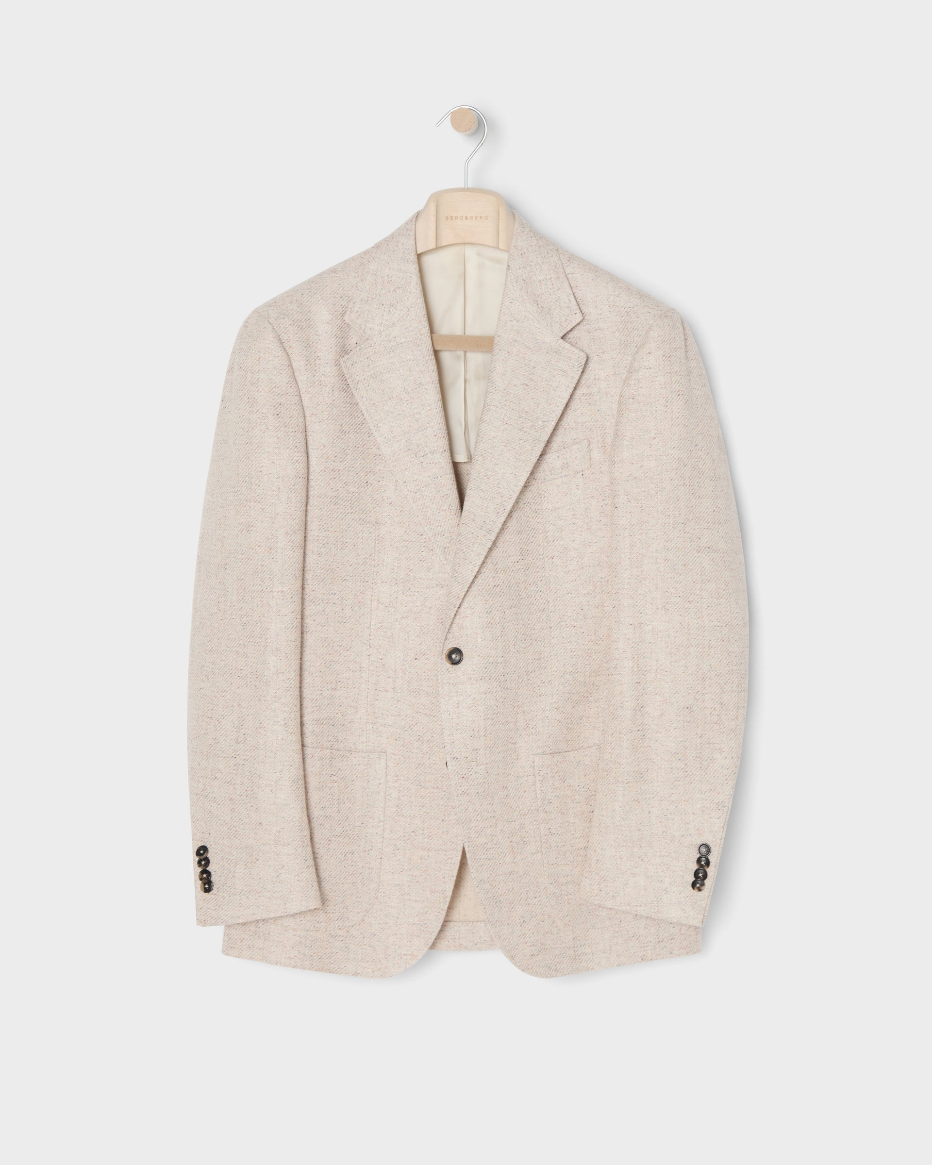 Dag Sport Summer Tweed Jacket - Ecru/Light Donegal Berg & Berg
